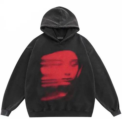 Japanese Brand Hoodie Double Shadow Vintage Hoodie Size US L / EU 52-54 / 3 - 1 Thumbnail