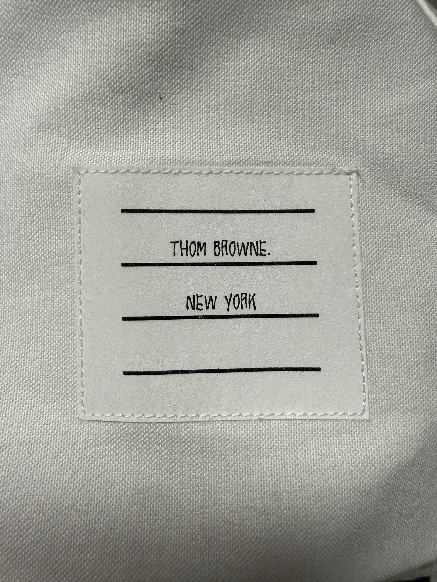 Thom Browne Thom Browne Women's 4-Bar White Oxford Shirt 40 Size S / US 4 / IT 40 - 4 Thumbnail