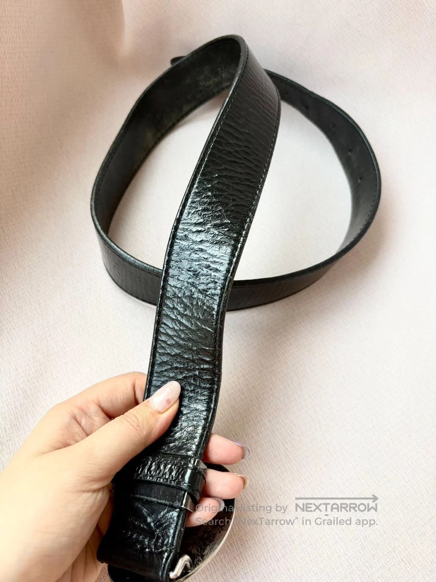 Vivienne Westwood Vivienne Westwood Saturn Black Patent Belt. Size ONE SIZE - 6 Thumbnail