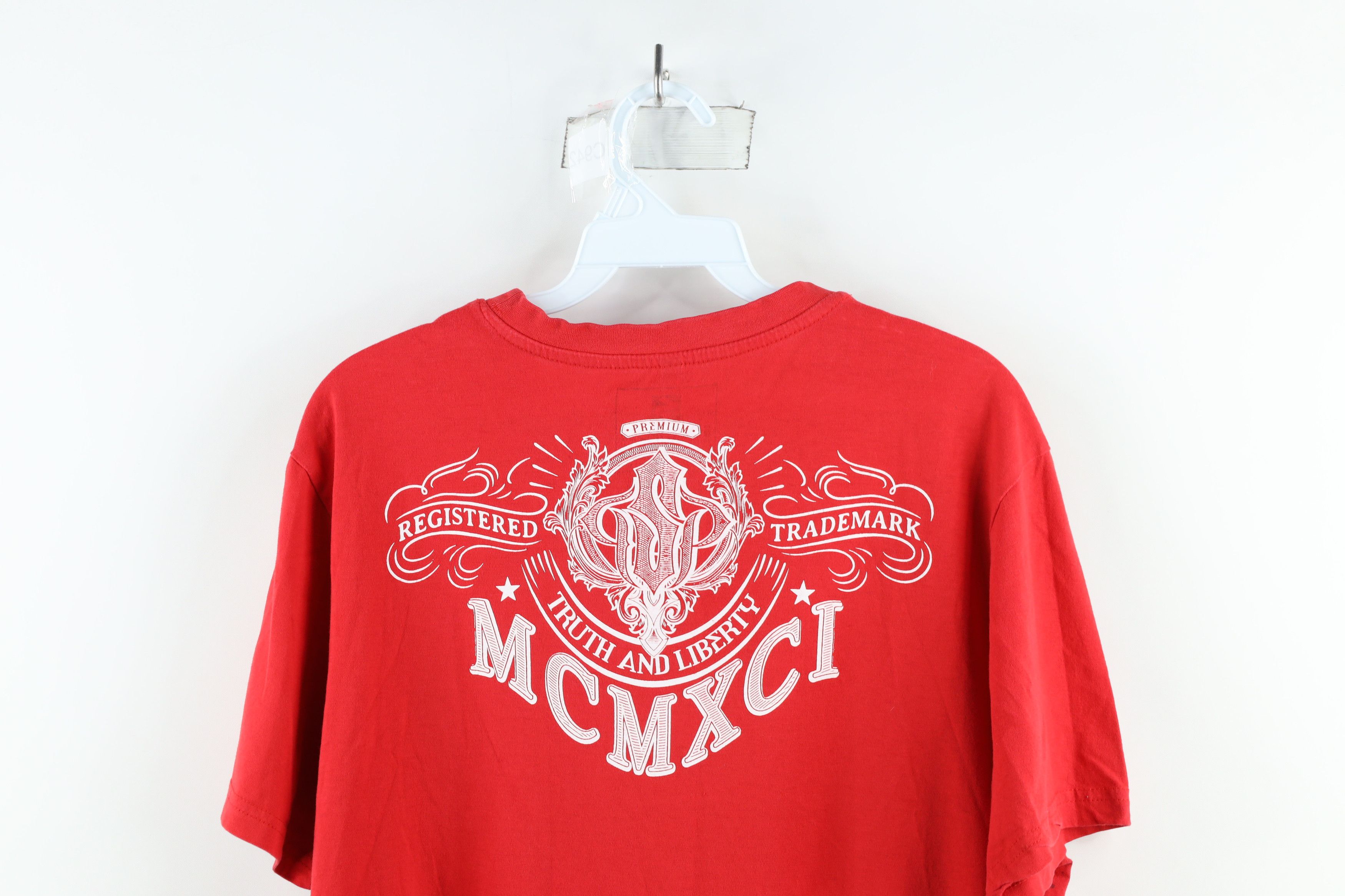 Vintage Vintage Y2K Southpole Eagle Tribal UFC MMA Fighting T-Shirt Size US M / EU 48-50 / 2 - 10 Thumbnail