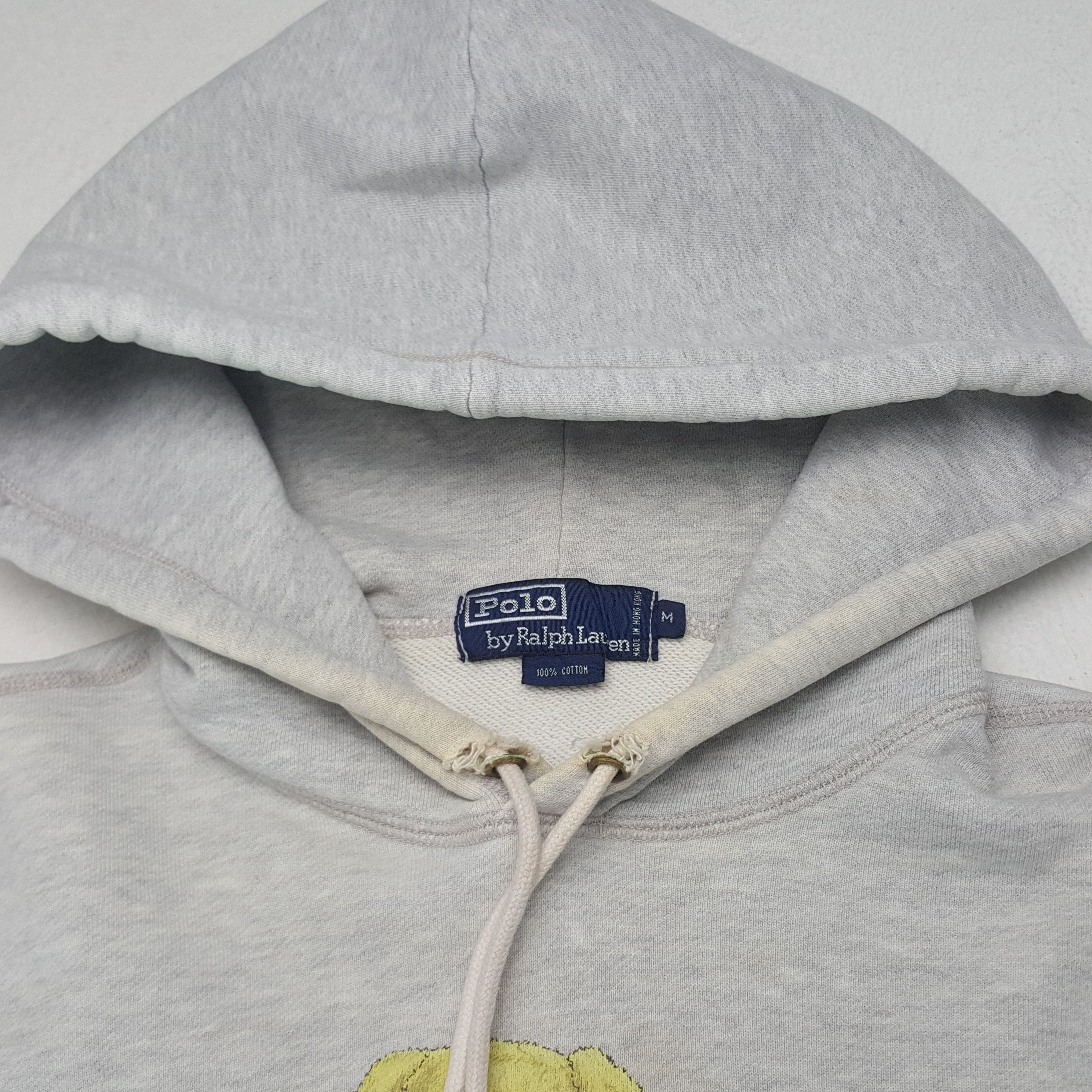Polo Ralph Lauren × Ralph Lauren × Vintage Vintage Polo Bear by Ralph Lauren American Designer Hoodies Size US L / EU 52-54 / 3 - 4 Thumbnail