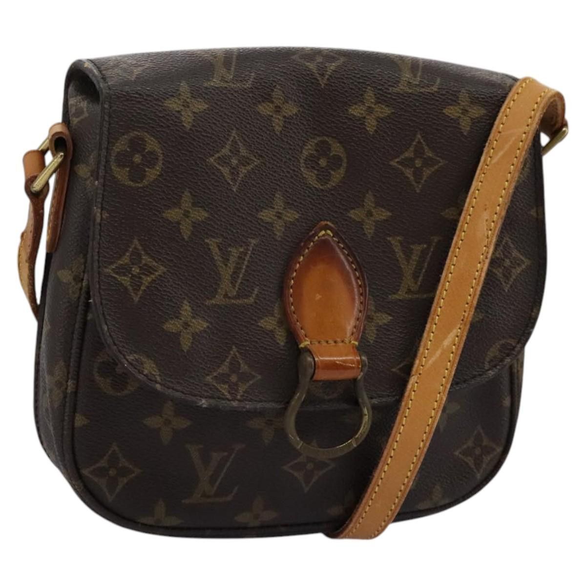 LOUIS VUITTON Monogram Saint Cloud MM Shoulder Bag M51243