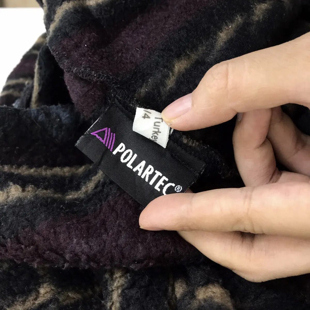 Jack Wolfskin × Polartec Vintage JACK WOLFSKIN x POLARTEC Aztec Navajo Fleece Jacket Size US L / EU 52-54 / 3 - 6 Thumbnail