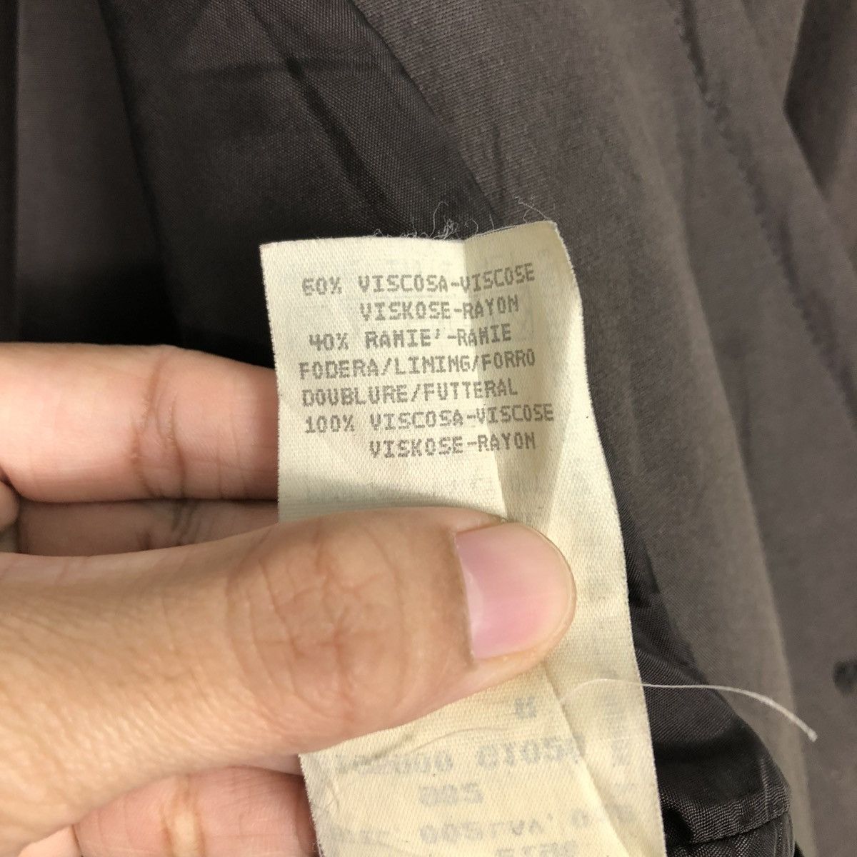 Emporio Armani 🔥VINTAGE CHORE JACKET EMPORIA ARMANI MADE IN ITALY Y COLLAR Size US M / EU 48-50 / 2 - 23 Thumbnail