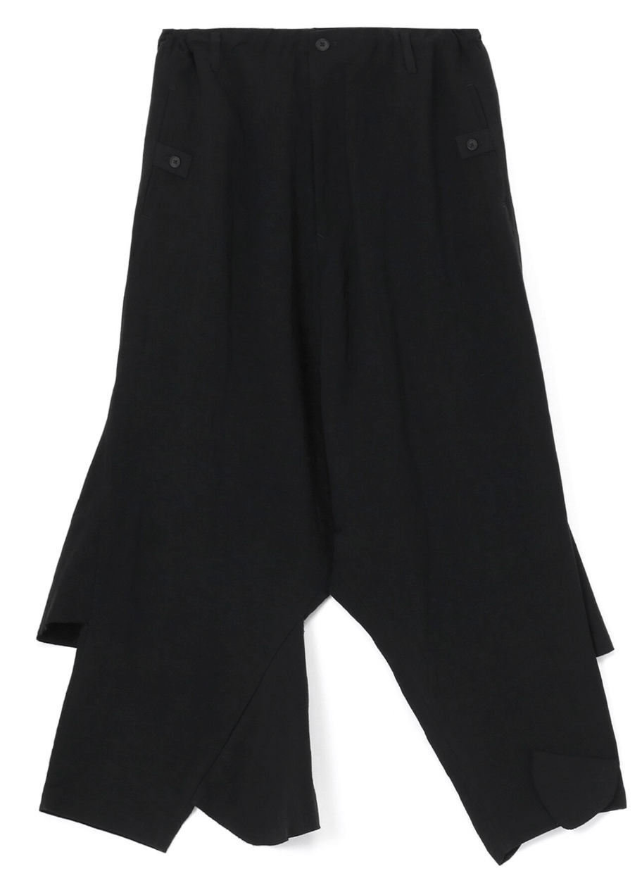 Yohji Yamamoto Yohji Yamamoto Pour Homme - LI/RY FLUTTERING PANTS Size US 30 / EU 46 - 7 Thumbnail