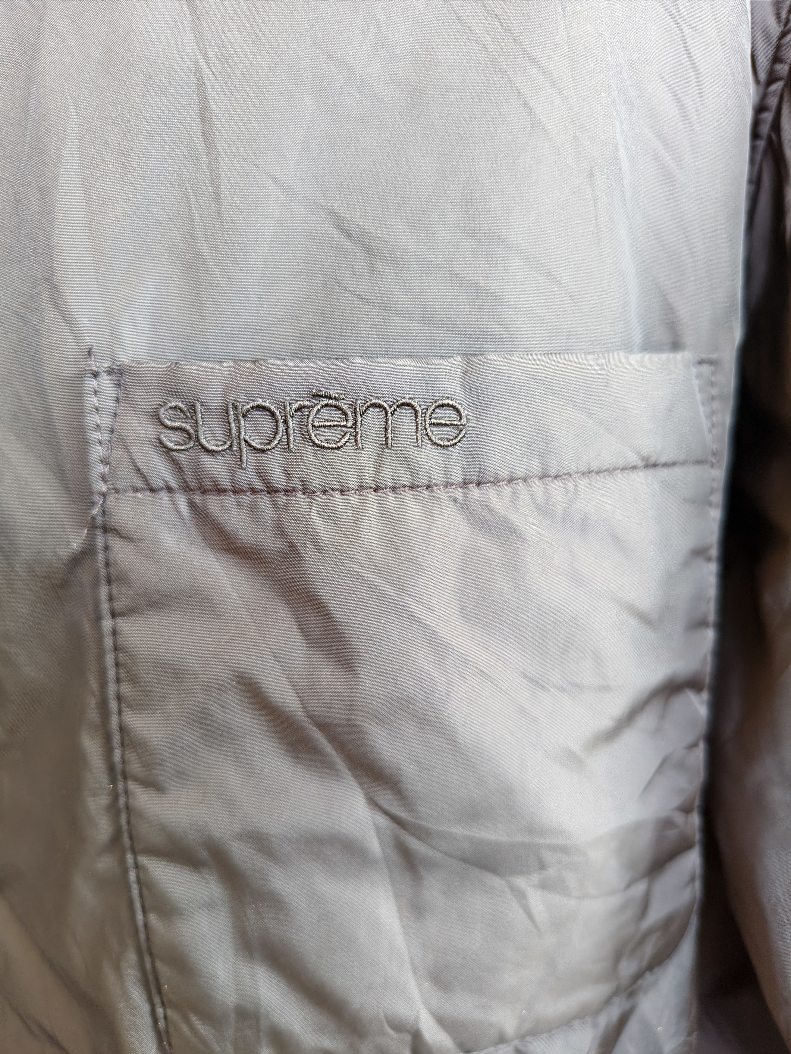 Supreme Supreme Nylon Filled Shirt Black FW 2022 collection Size US M / EU 48-50 / 2 - 11 Thumbnail