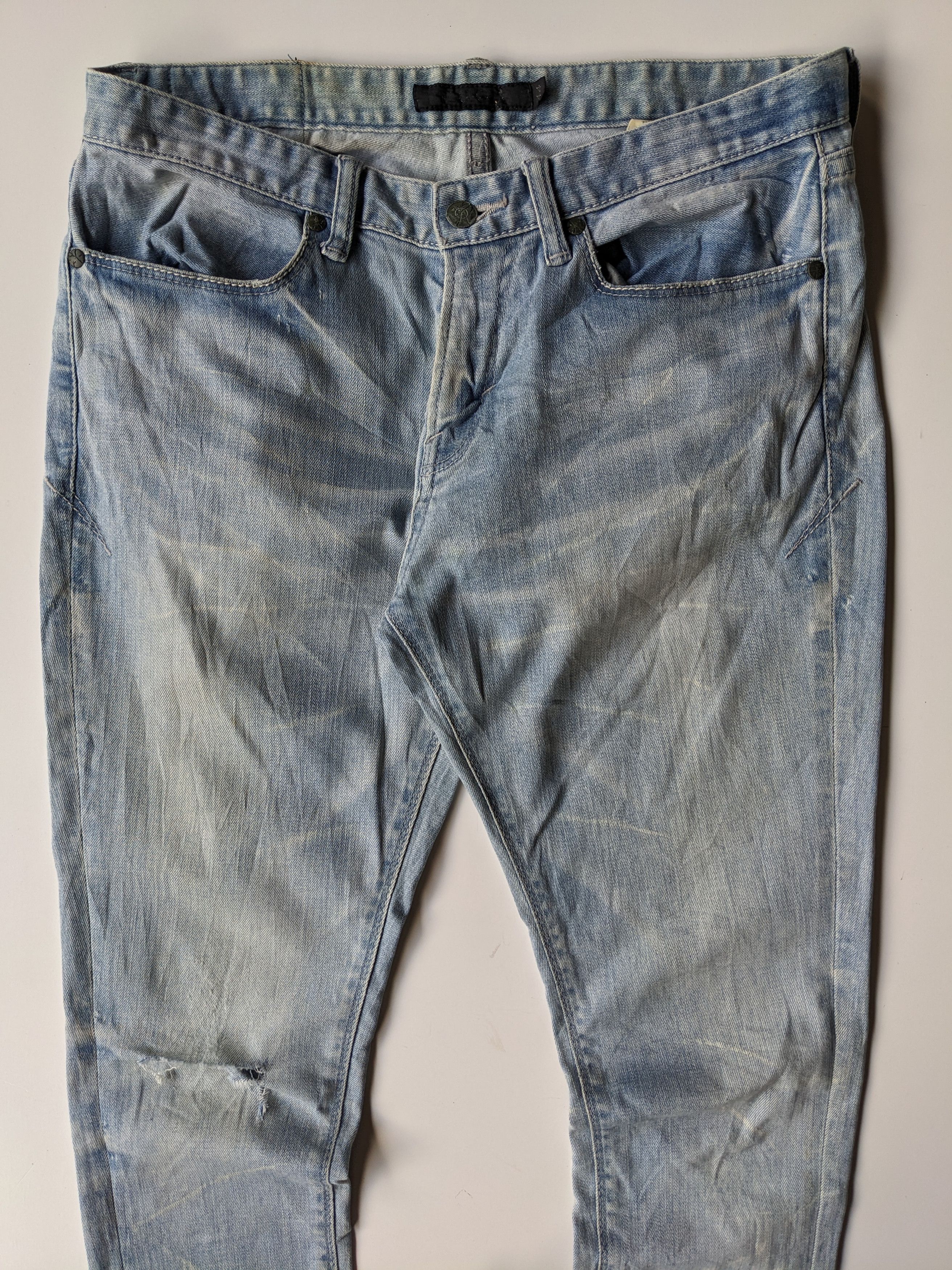 GOSTAR DE FUGA × If Six Was Nine Gostar de Fuga ripped slim fit Size US 32 / EU 48 - 3 Thumbnail