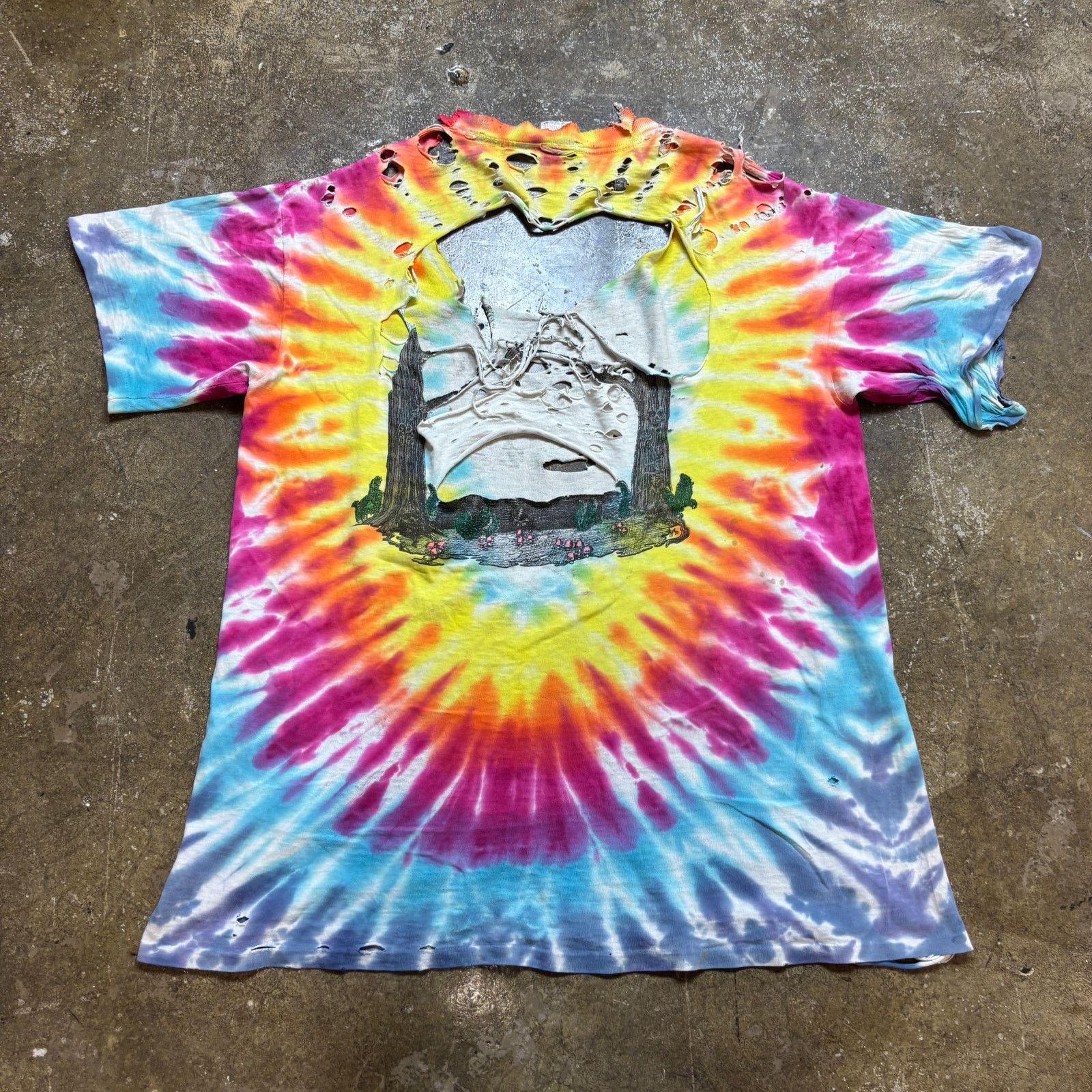 Band Tees × Grateful Dead × Vintage Vintage 1990 Grateful Dead Dancing Bears 25th Anniv Shirt XL Size US XL / EU 56 / 4 - 5 Thumbnail