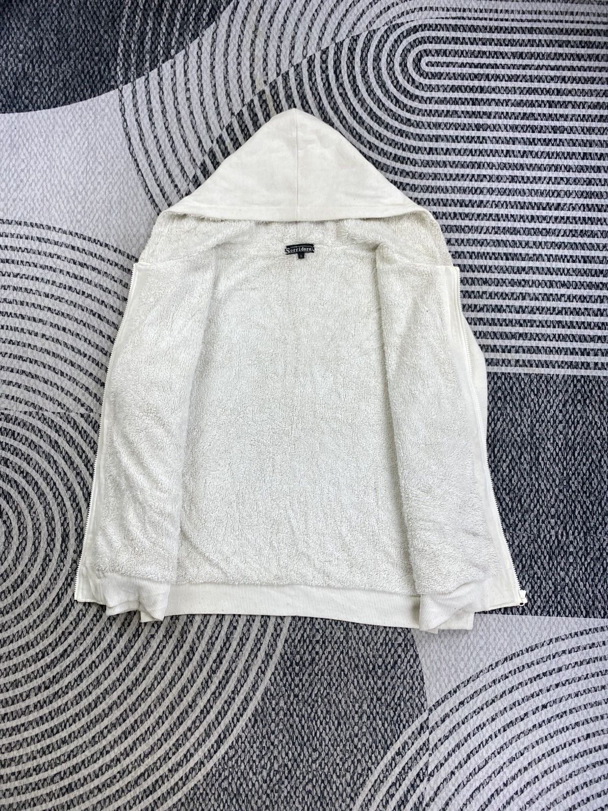 Japanese Brand Vtg Sorridere Outer Limit Emulates Each Other Fulzip Hoodie Size US L / EU 52-54 / 3 - 5 Thumbnail