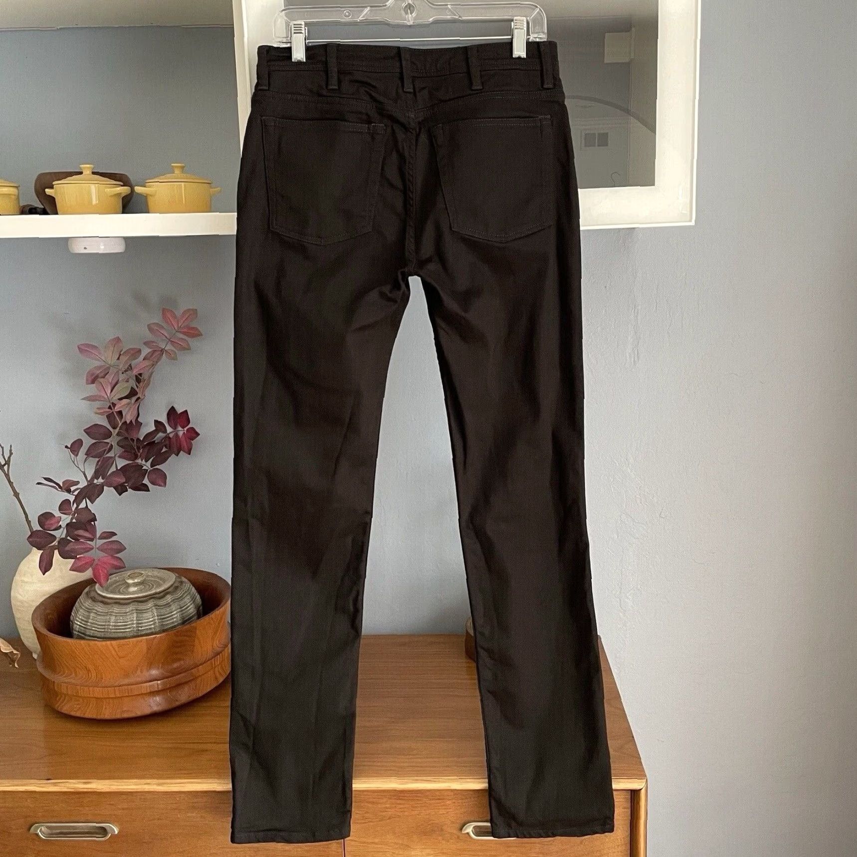 Acne Studios Acne Studios Jeans Women Bla Konst South Stay Black Straight Mid Rise 30 Size Black Straight Jeans Womens Size 30" / US 8 / IT 44 - 3 Thumbnail