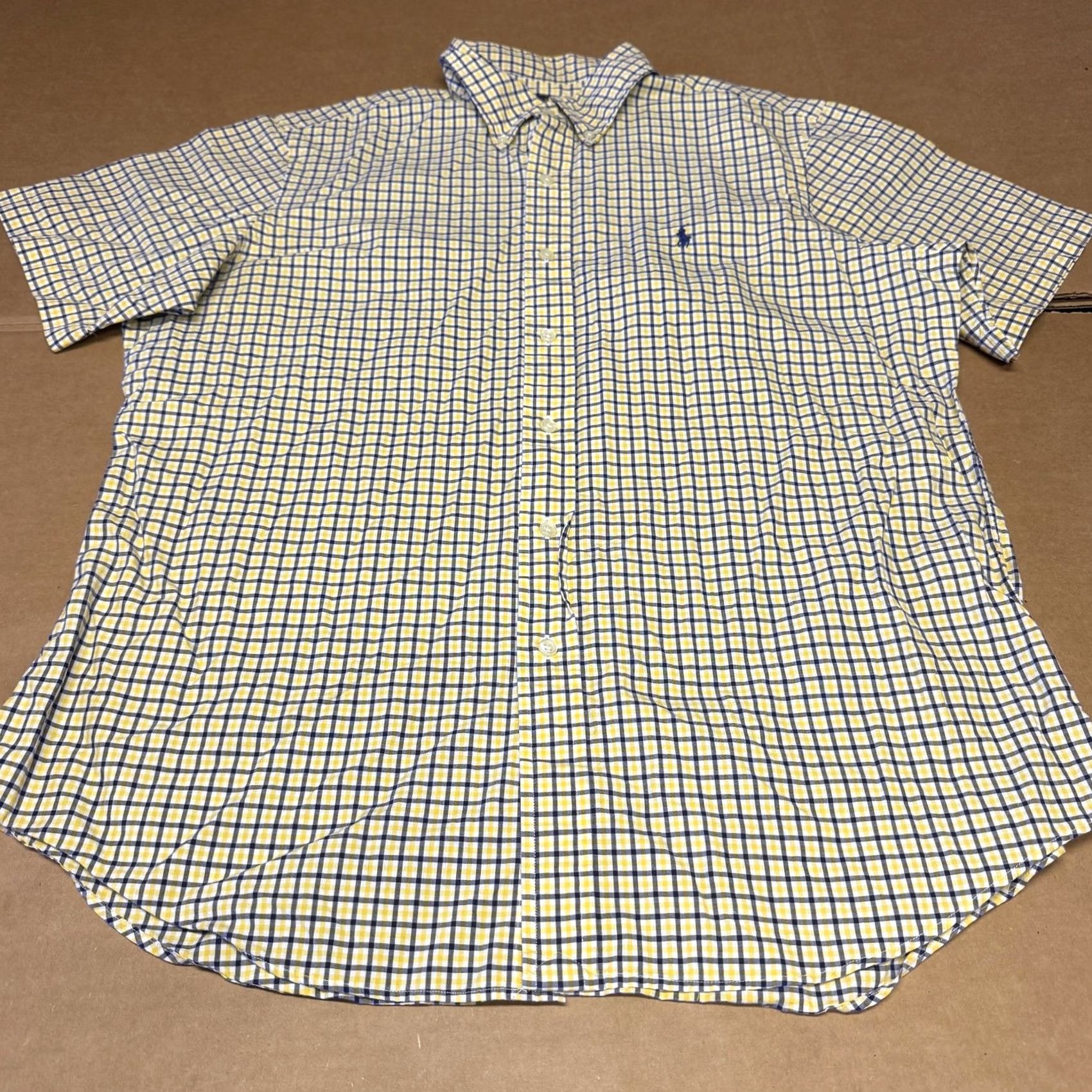 Ralph Lauren Ralph Lauren Shirt Lot Mens Large Short Sleeve Polo Button Down Check Multicolor Size US L / EU 52-54 / 3 - 6 Thumbnail