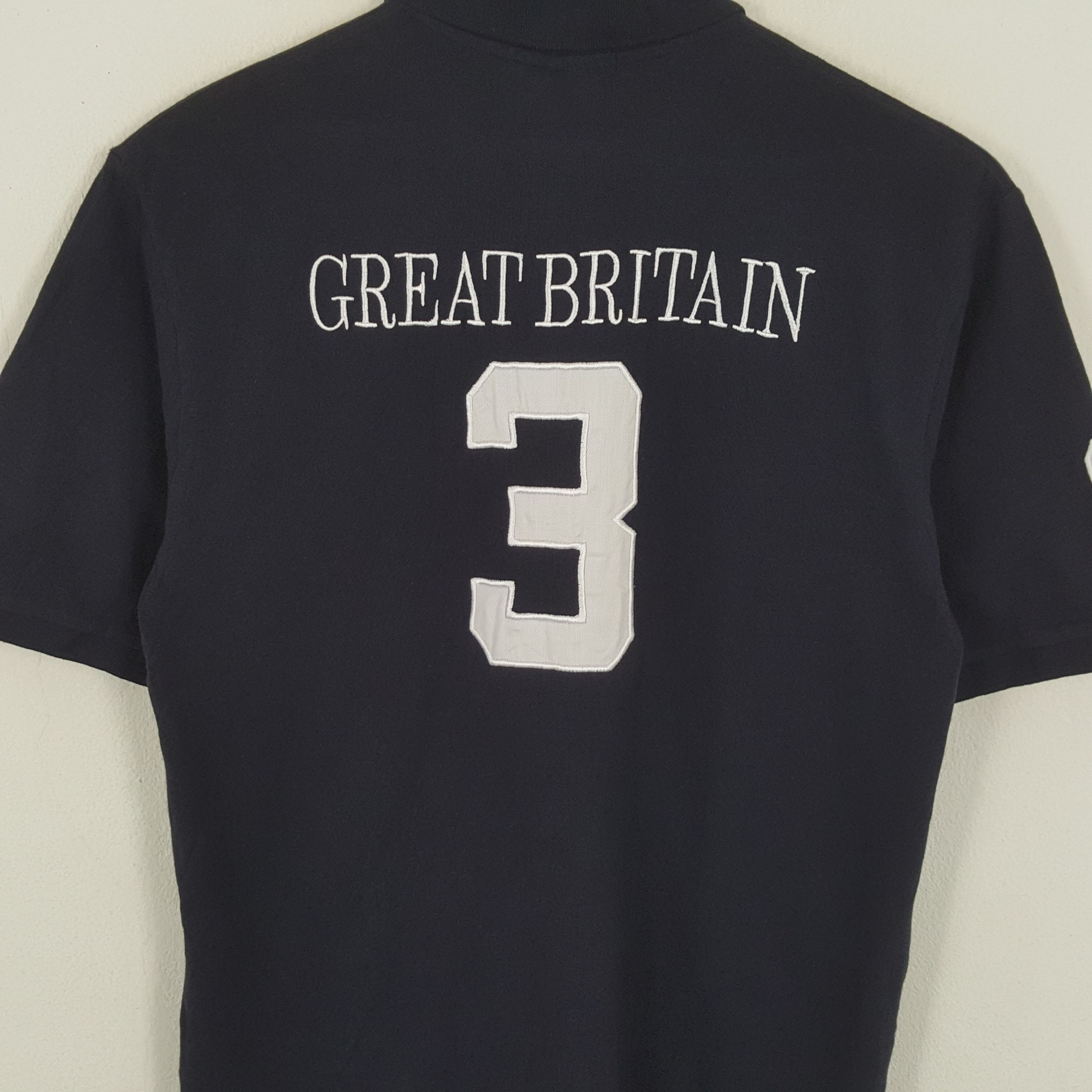 Polo Ralph Lauren × Vintage POLO by RALPH LAUREN Great Britain Design Polos Size US XL / EU 56 / 4 - 4 Thumbnail