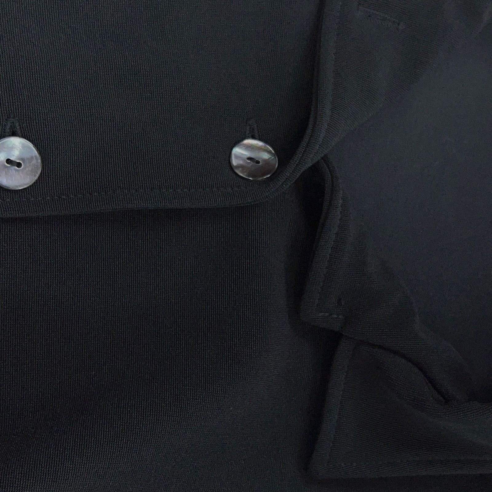 Chicos Chicos Womens Size 2 US 12 Jacket Black Button Tiny Flaw Size L / US 10 / IT 46 - 15 Thumbnail