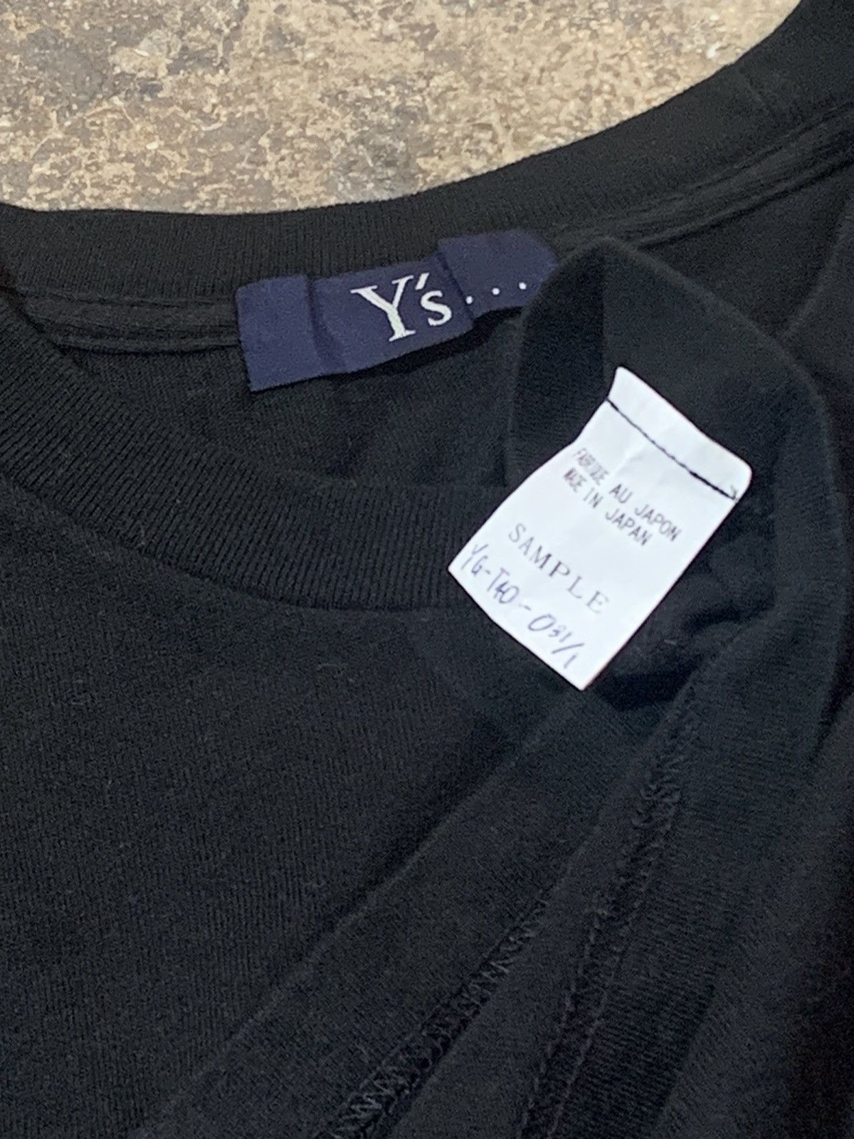 Yohji Yamamoto Rare Y's Yohji Yamamoto Sample Tshirt Size US L / EU 52-54 / 3 - 6 Thumbnail