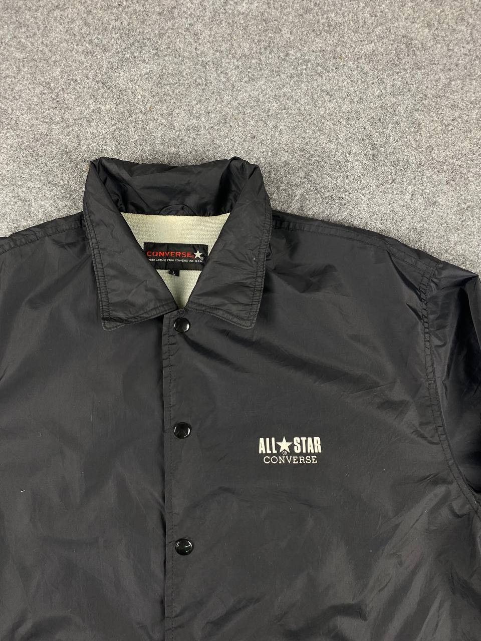 Converse vintage 90s converse all star coach jacket nice design Size US L / EU 52-54 / 3 - 2 Thumbnail