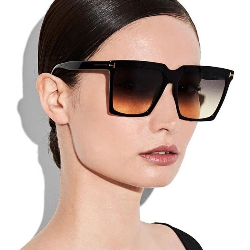 Tom Ford New, TOM FORD Sabrina-02 Sunglasses TF764 01B Authentic Size ONE SIZE - 10 Thumbnail