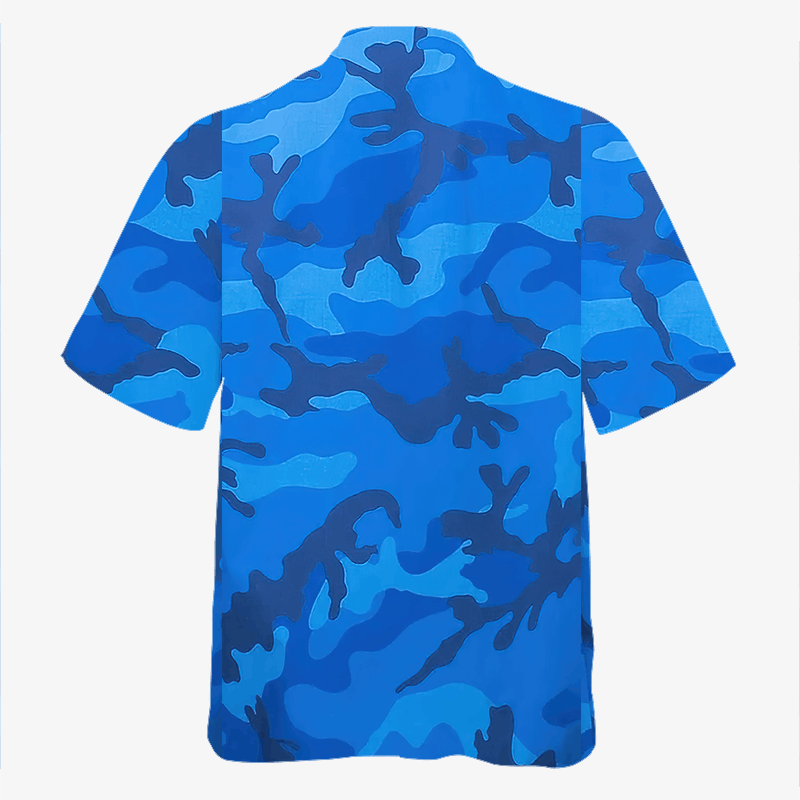 The Unbranded Brand × Vintage Camouflage-Print Short-Sleeved Shirt Size US M / EU 48-50 / 2 - 5 Thumbnail