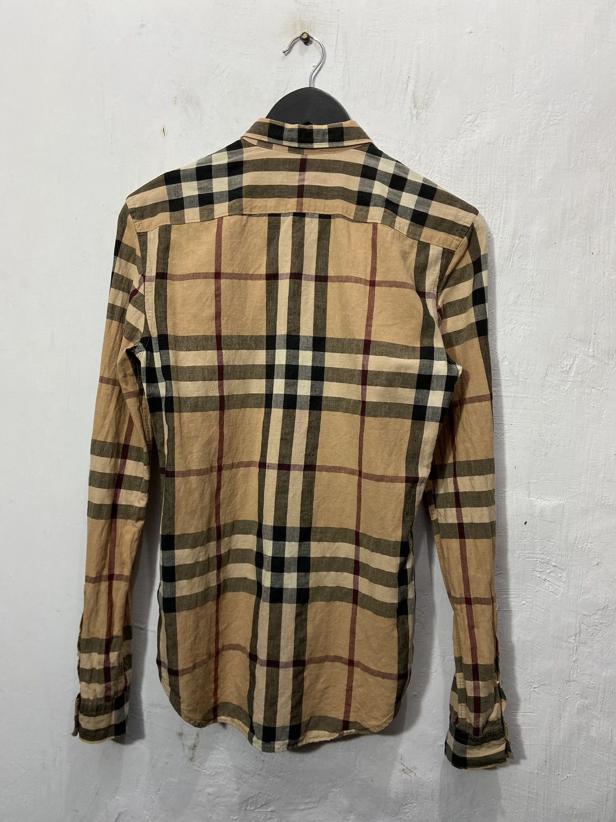 Burberry × Vintage Burberry Nova Check Shirt Size XS / US 0-2 / IT 36-38 - 17 Thumbnail