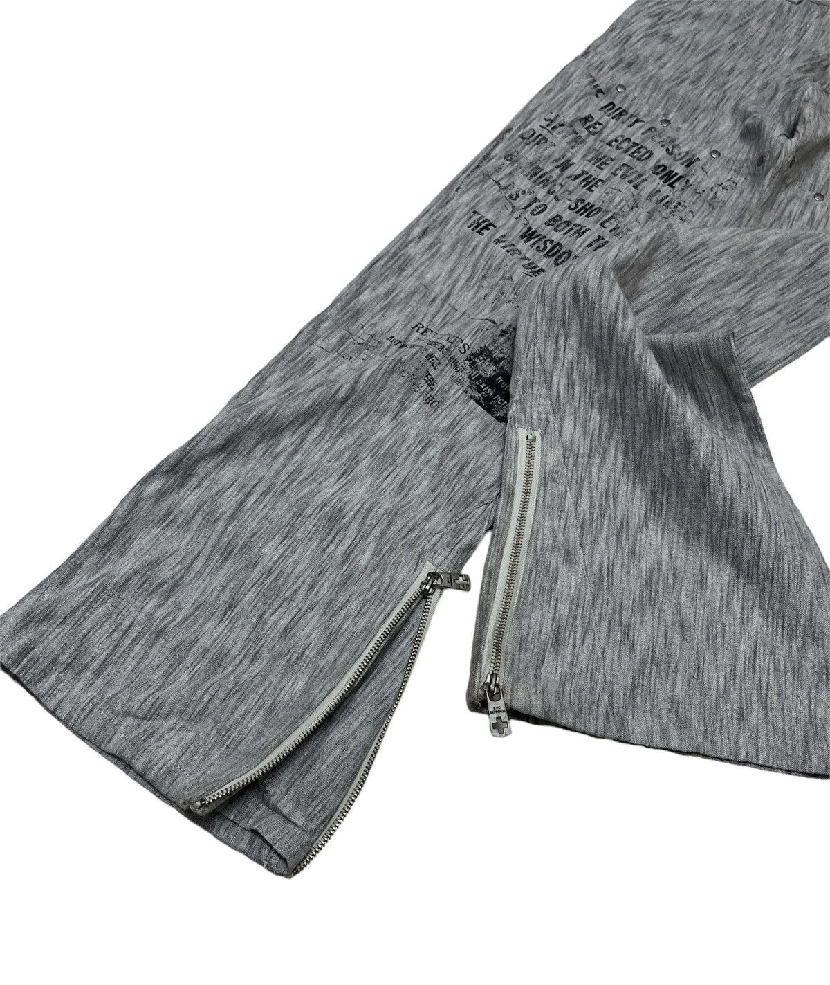 In The Attic Bernings Sho Designer Denim Flare Zipper Leg Pants Size US 29 - 9 Thumbnail