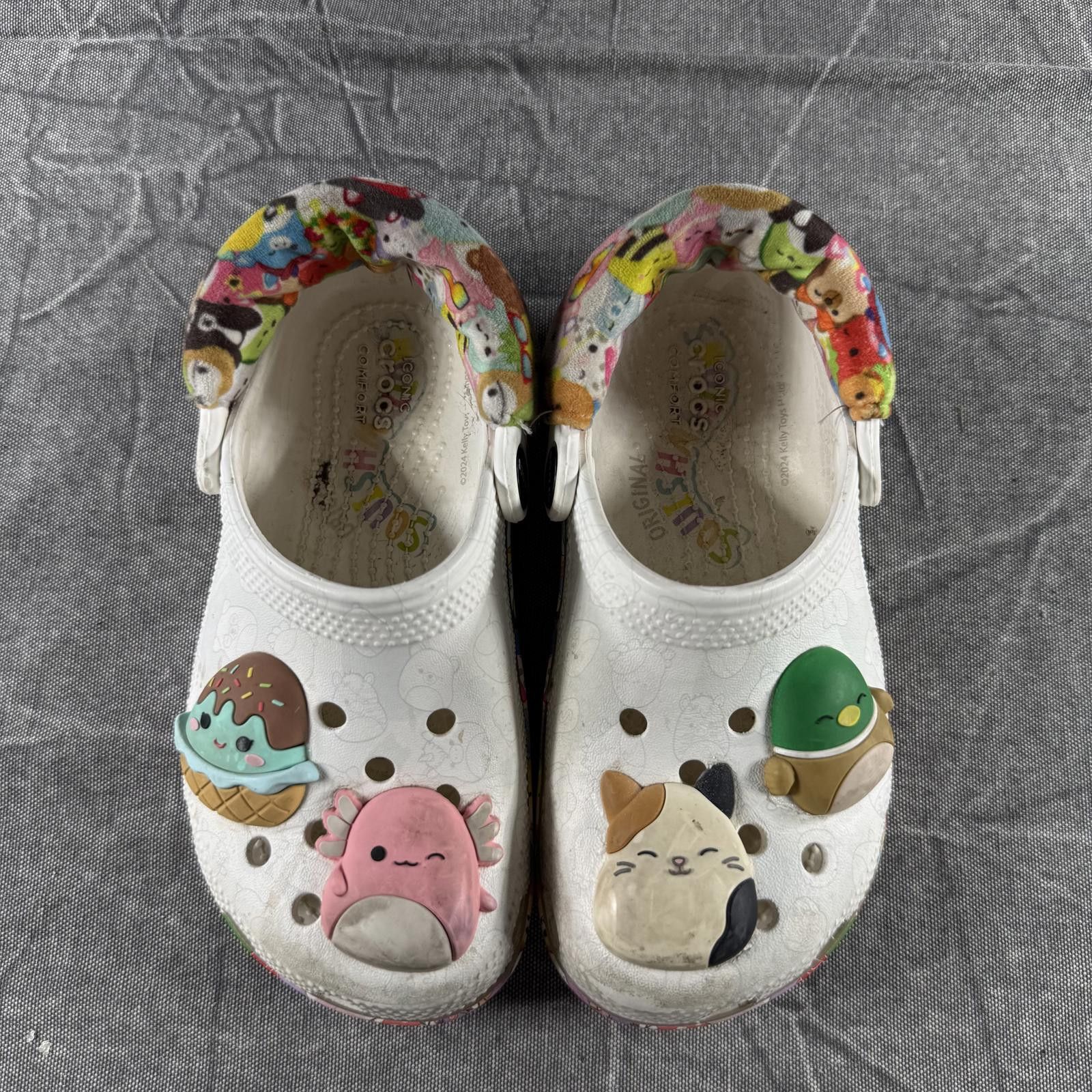 Crocs Crocs Shoes Kid's 12C White Squishmallow Classic Clog Size US 5 / EU 37 - 2 Thumbnail