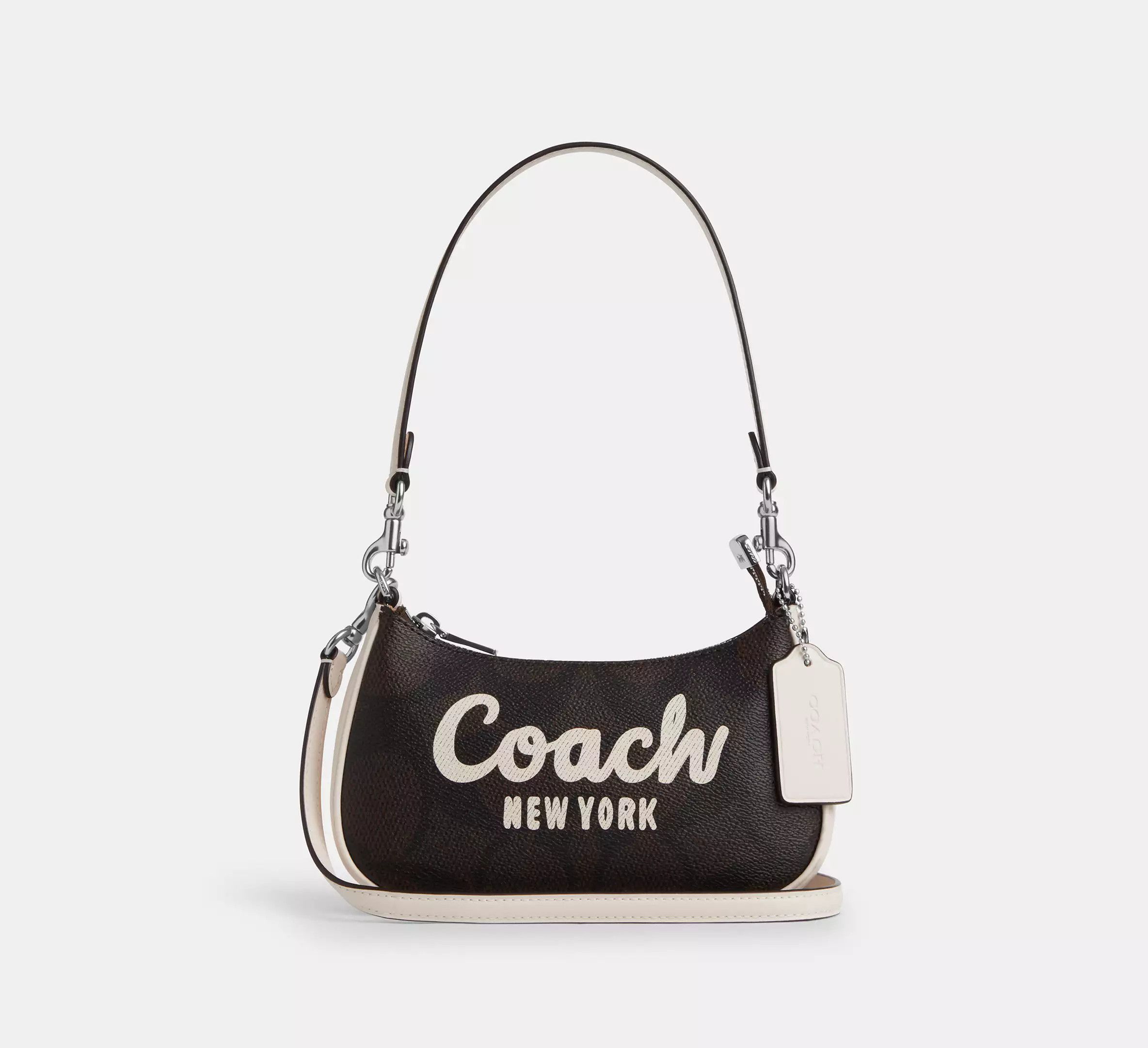 Coach Teri Mini Crossbody Bag In Signature Canvas Coach Graphic Size ONE SIZE - 2 Thumbnail