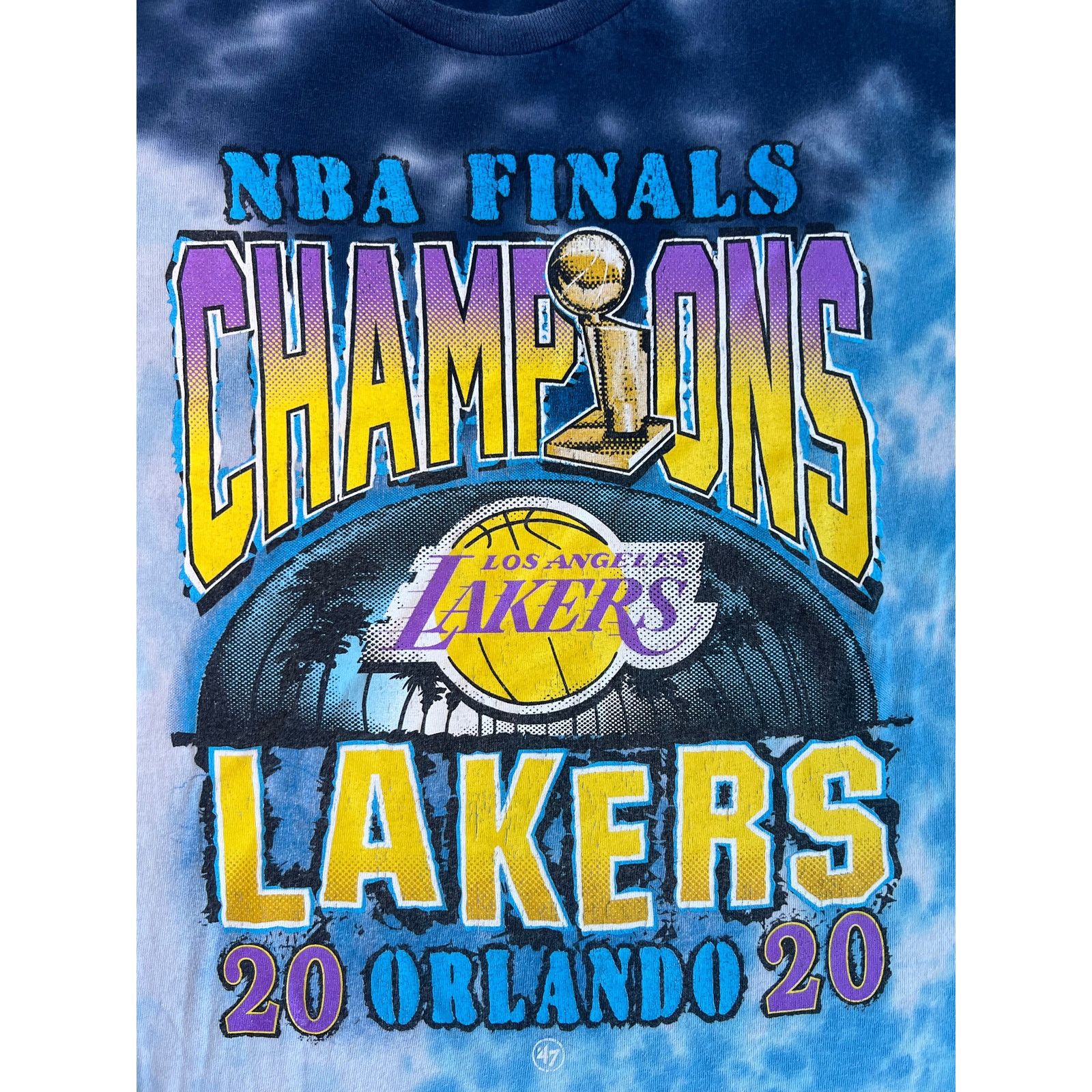 47 47 Brand LA Lakers 2020 NBAFinal Champions t-shirt Size L Size US L / EU 52-54 / 3 - 2 Thumbnail