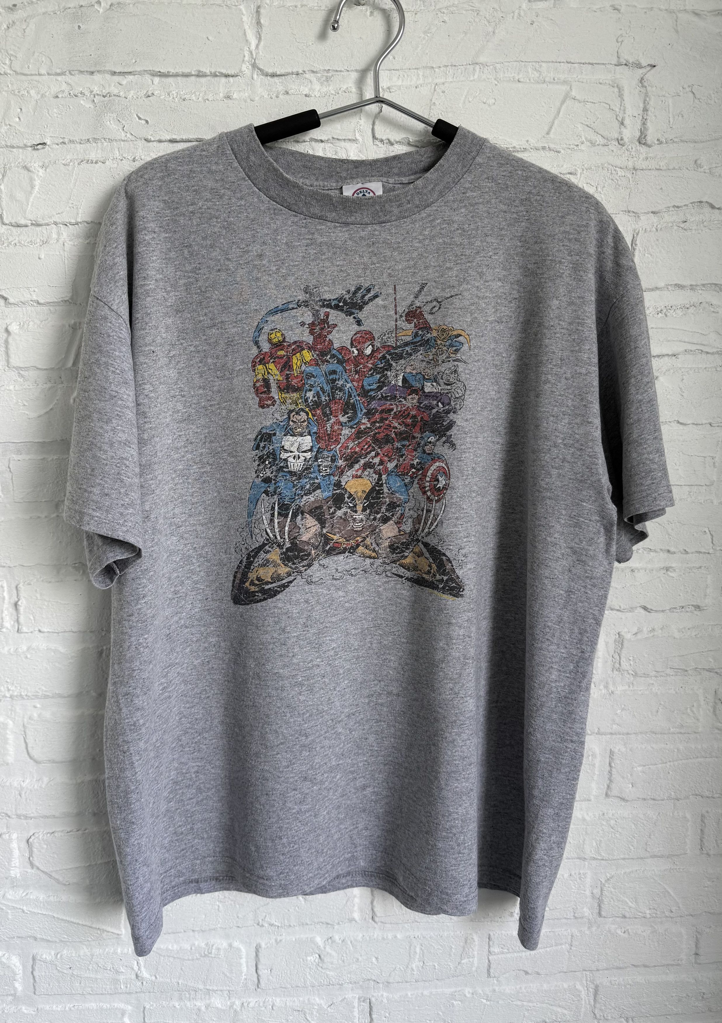Cartoon Network × Marvel Comics × Vintage Vintage 2003 Avengers Marvel Comics Spider Man t-shirt Size US L / EU 52-54 / 3 - 1 Thumbnail