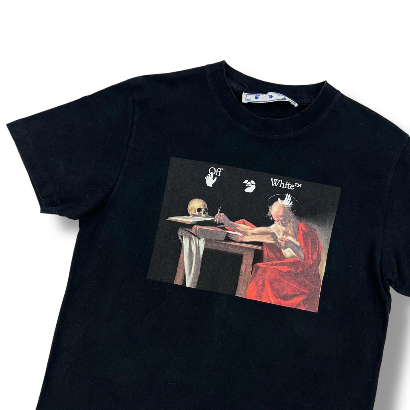 Off-White Off-White Caravaggio T-Shirt Black Size US S / EU 44-46 / 1 - 1 Thumbnail