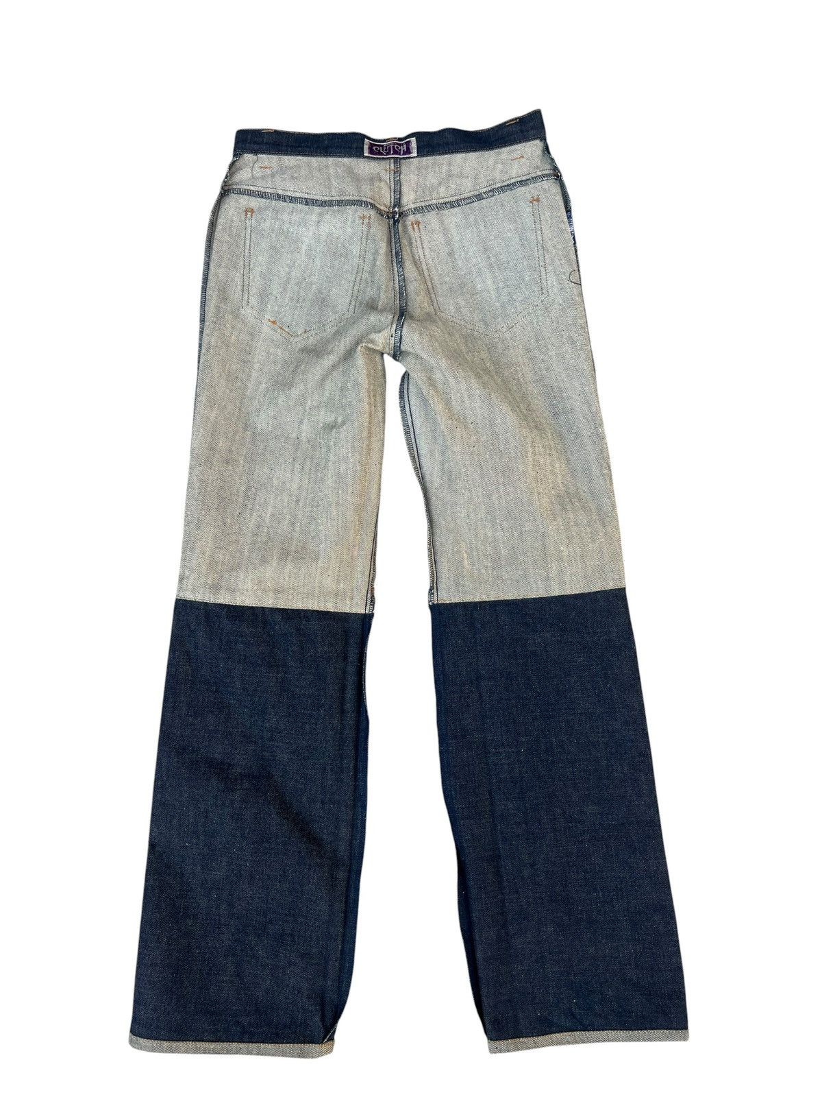Vintage CLUTCH Japan Folded Leg Redline Selvedge Denim Size US 30 / EU 46 - 22 Thumbnail
