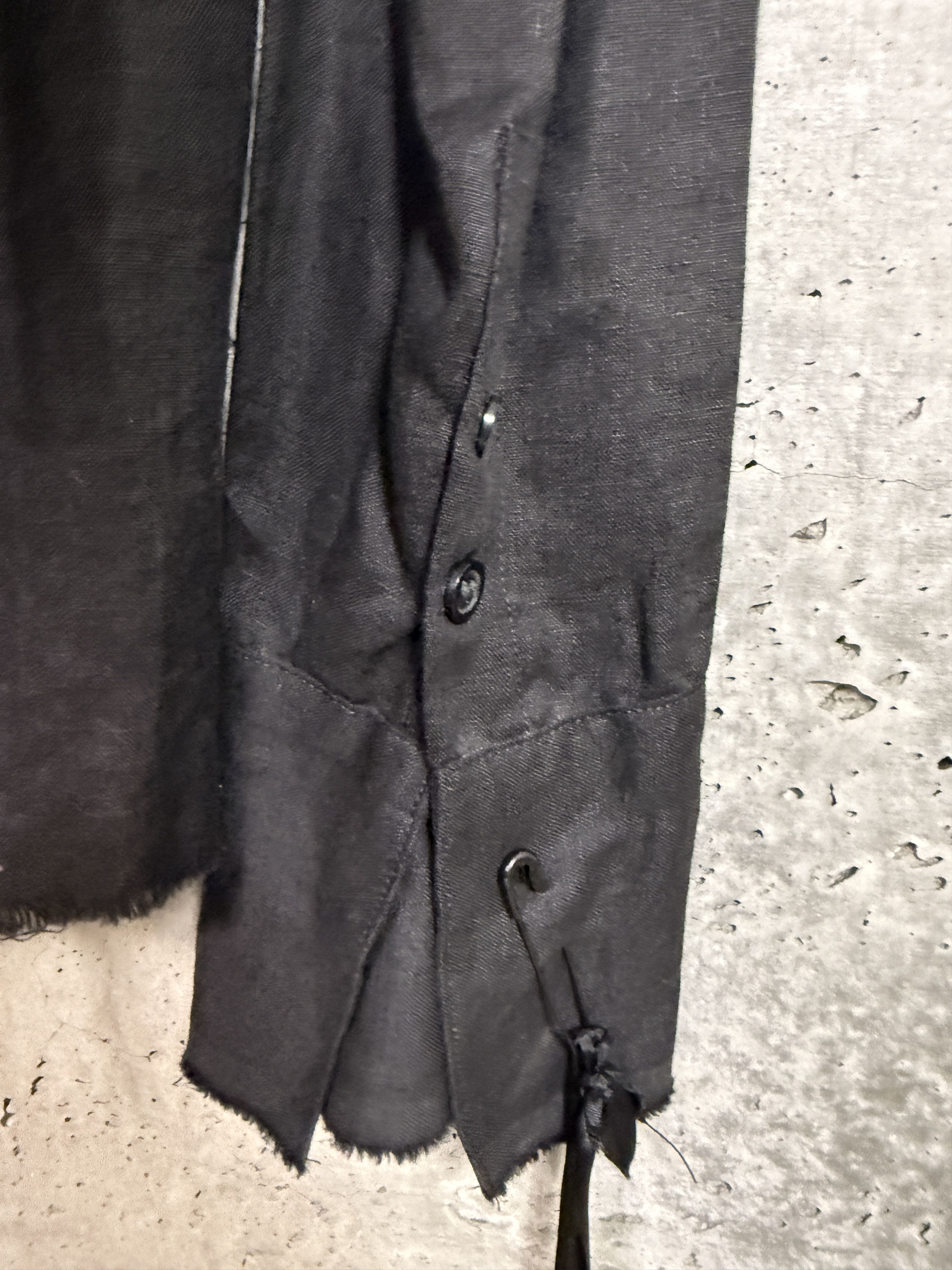 Greg Lauren Greg Lauren Artist Proof Silk Linen Studio Shirt Size M / US 6-8 / IT 42-44 - 3 Thumbnail