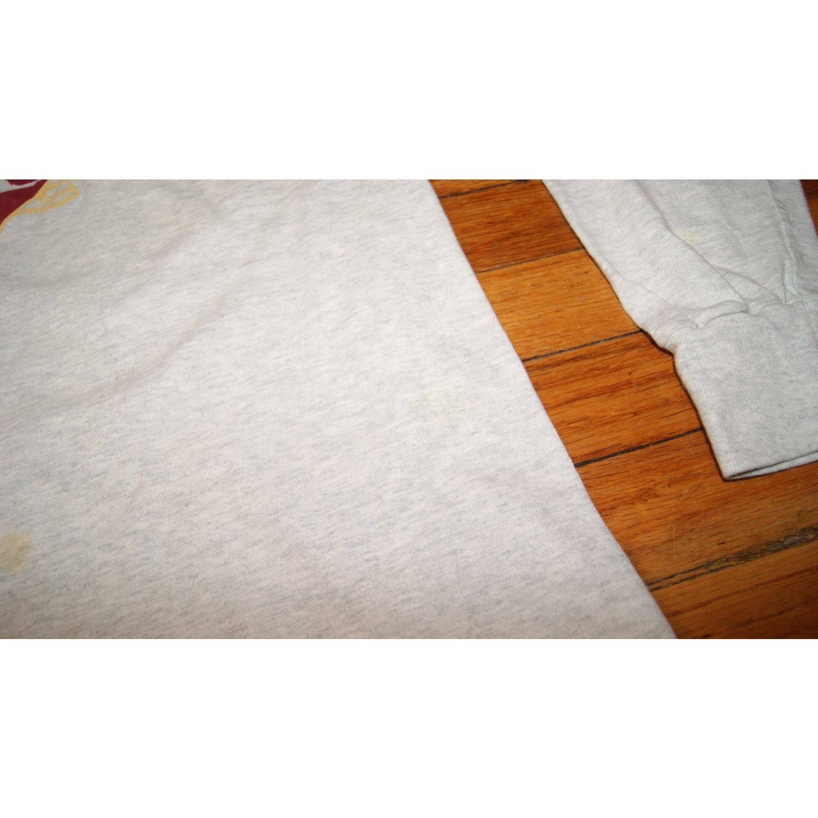 Fruit Of The Loom VTG TAOS Valley Ski Club Alpine Long Sleeve Gray TShirt Size US L / EU 52-54 / 3 - 10 Thumbnail