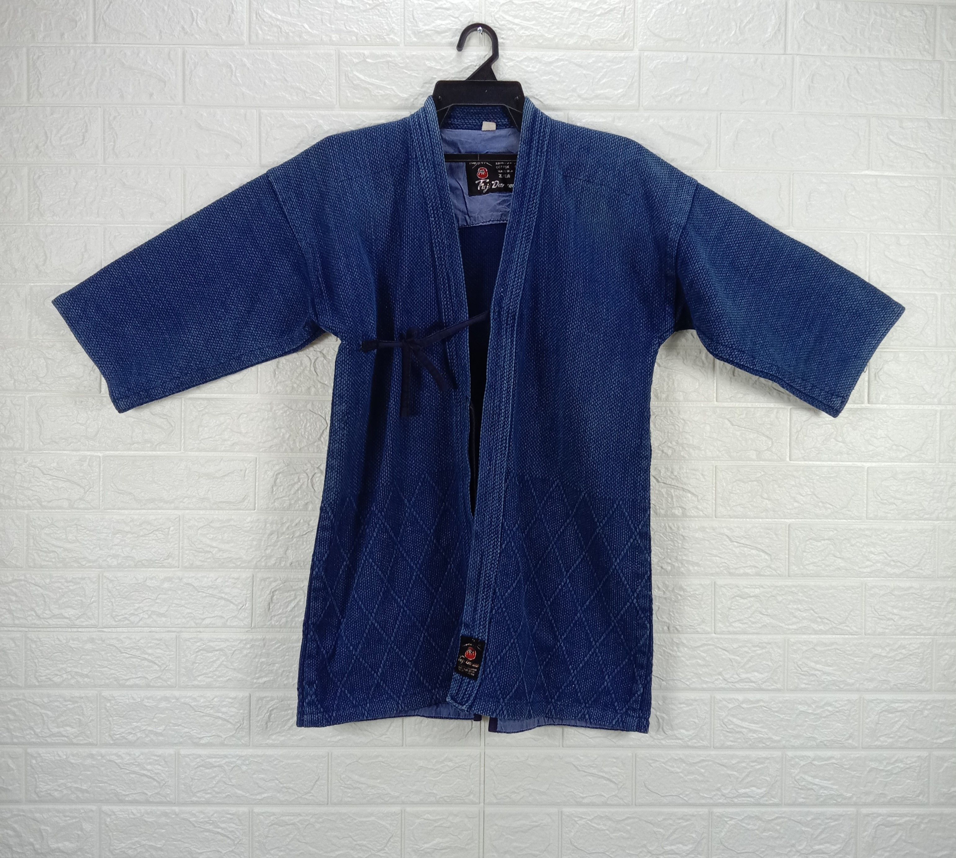 Japanese Brand Vintage Indigo Blue Kapital Style Cardigan Kimono Size US M / EU 48-50 / 2 - 1 Thumbnail