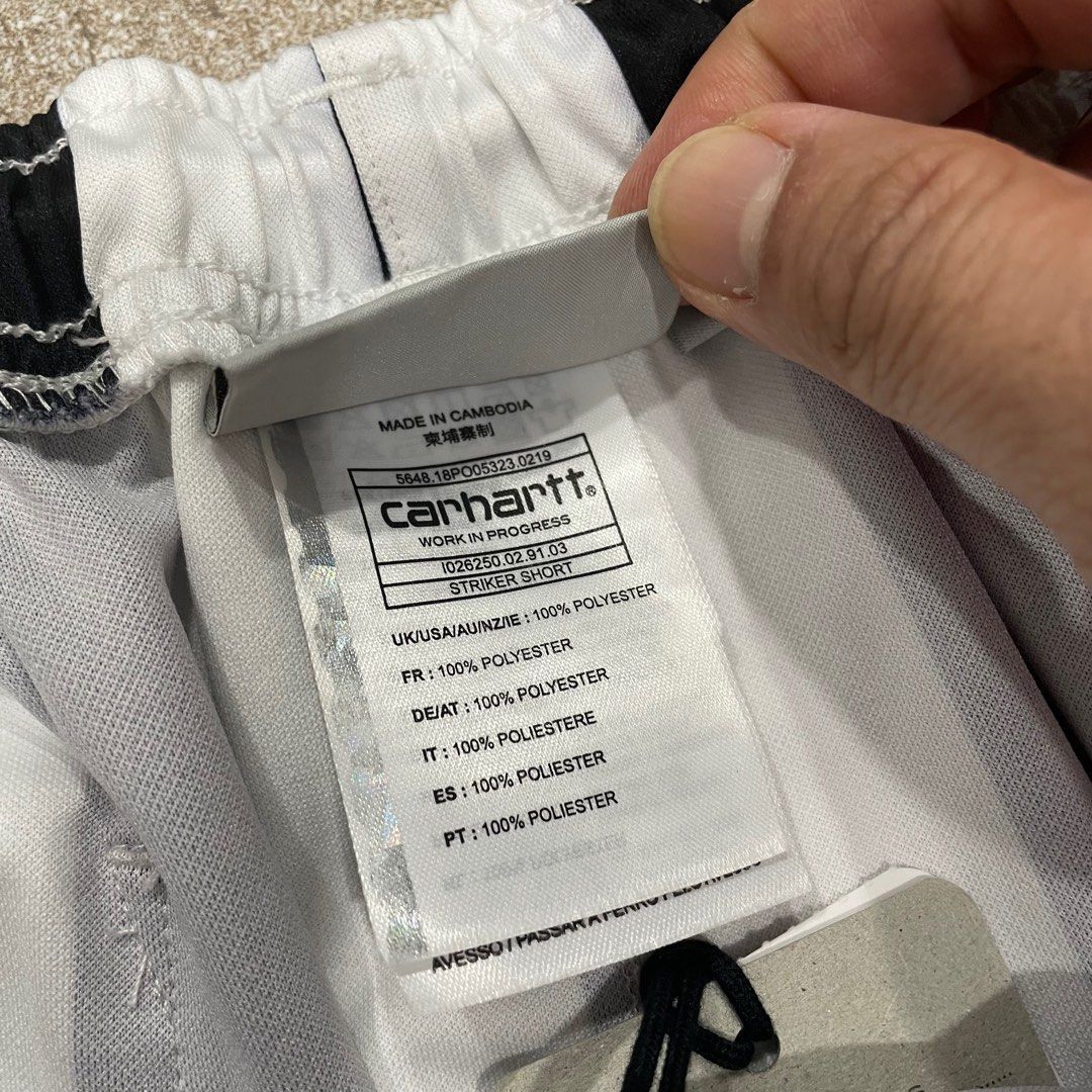 Carhartt Wip Size L Carhartt WIP Striker Jersey and Short Pant Size US L / EU 52-54 / 3 - 6 Thumbnail