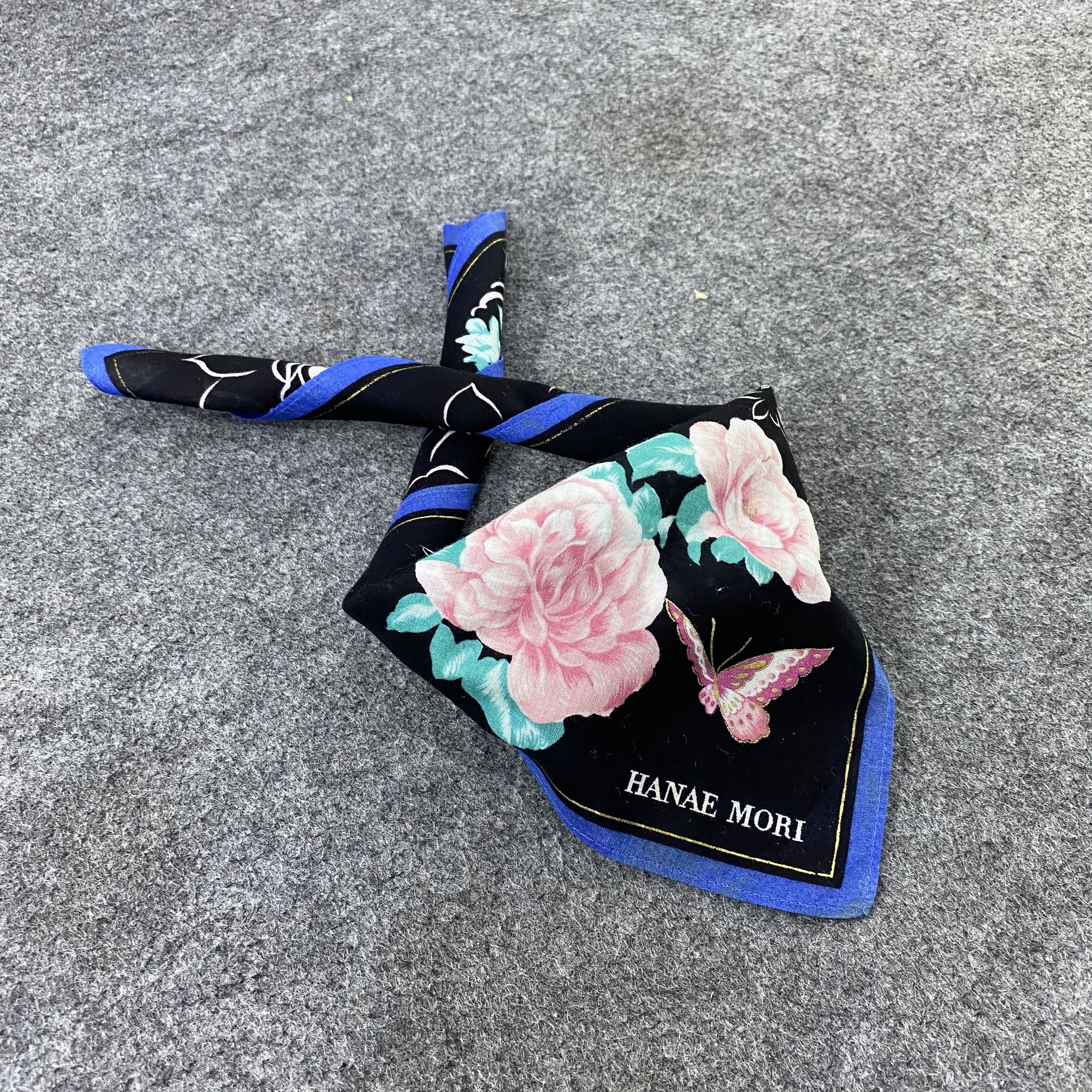 Hanae Mori Hanae Mori Handkerchief / Bandana / Neckerchief-B1358 Size ONE SIZE - 1 Thumbnail