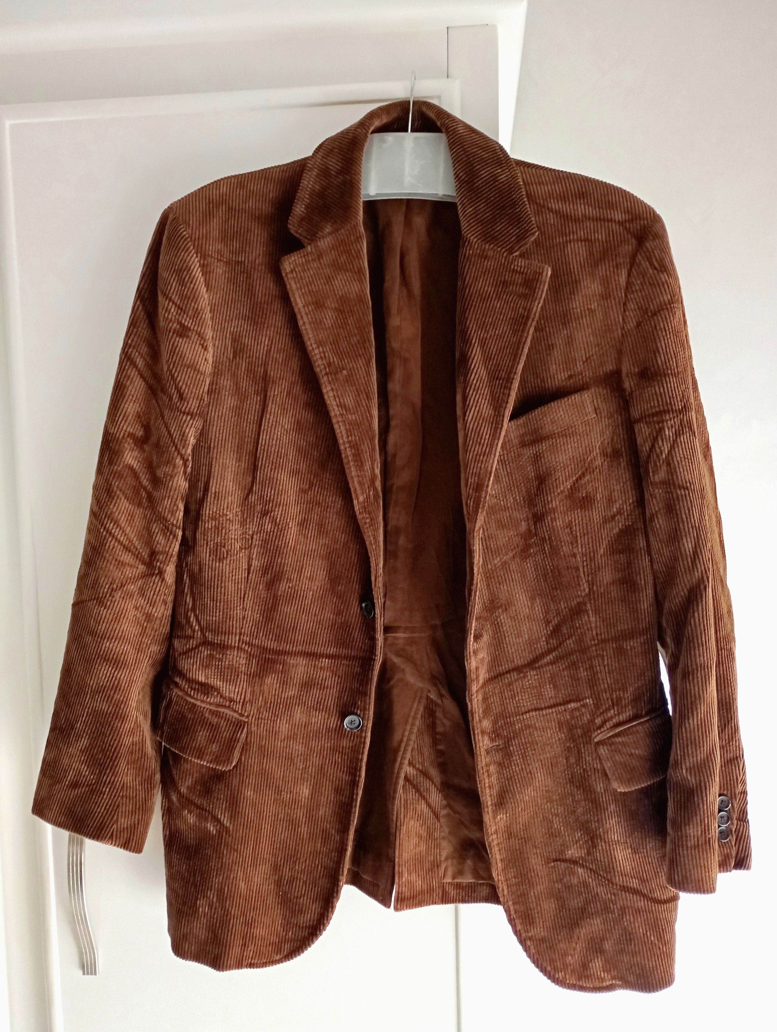 Polo Ralph Lauren × Ralph Lauren × Vintage Vintage Polo Ralph Lauren Velvet Brown Blazer Suit Jacket M Size US M / EU 48-50 / 2 - 2 Thumbnail