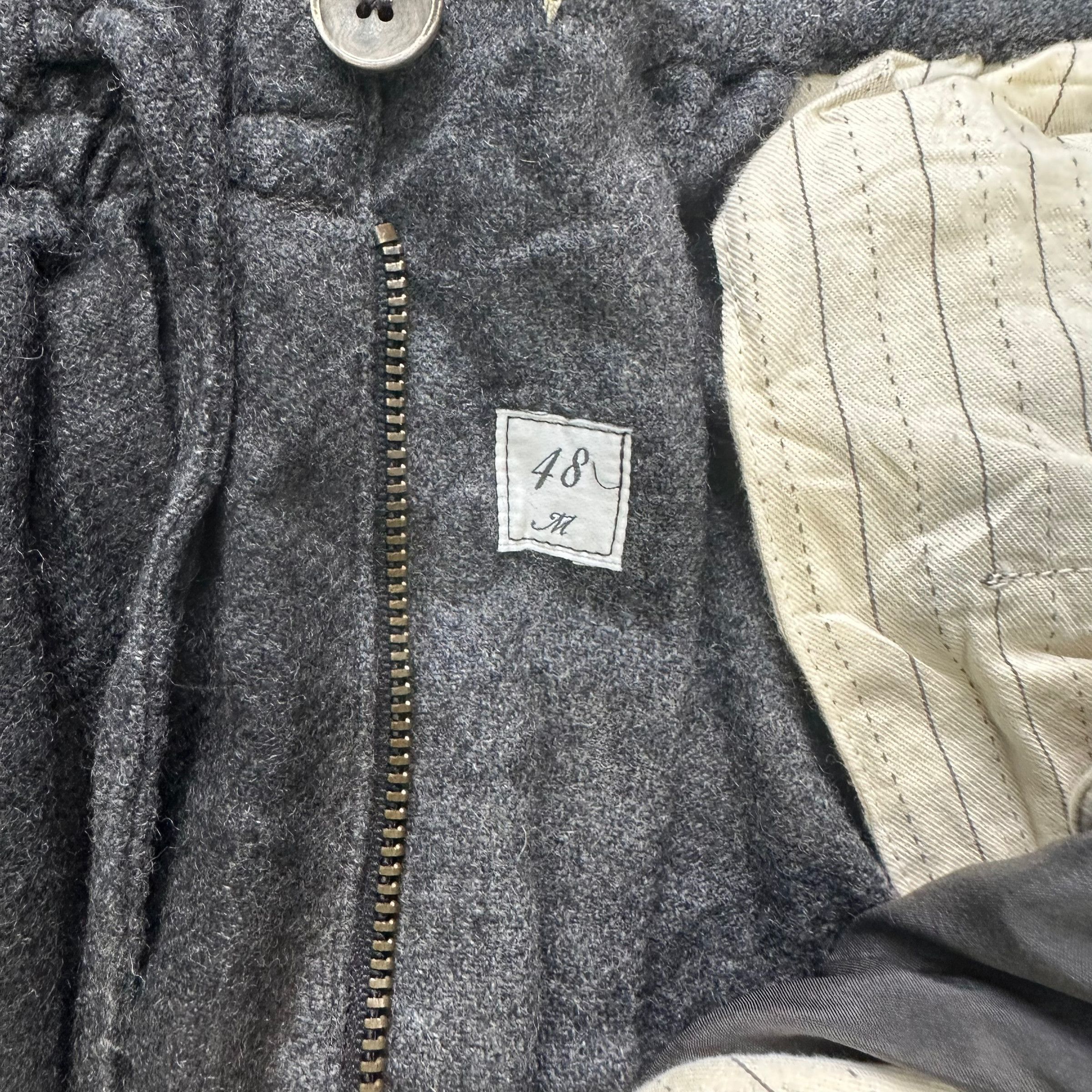 Mason's MASON'S ARCHIVO STORICO WOOL CARGO SWEATPANT #7902-189 Size US 36 / EU 52 - 4 Thumbnail