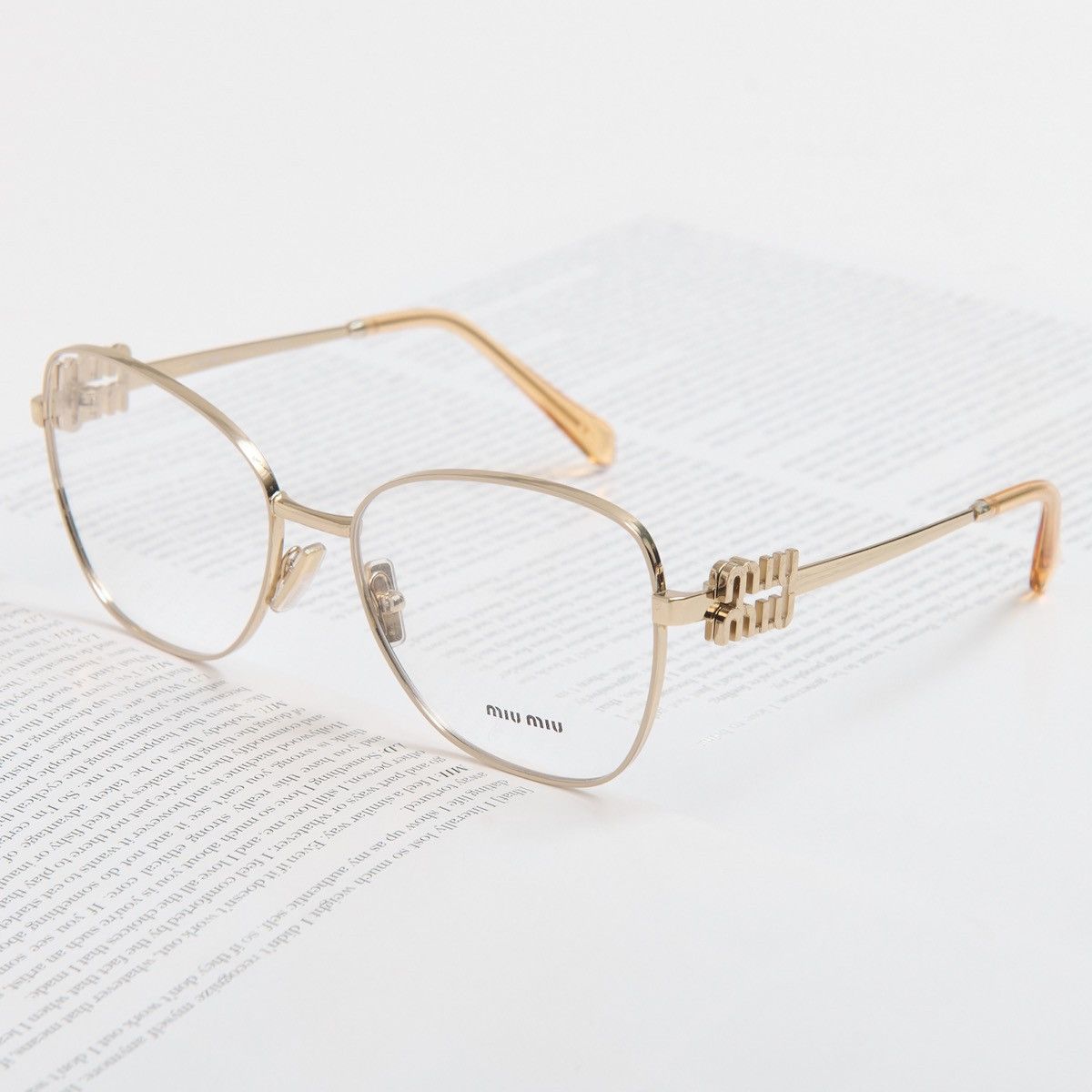 Miu Miu MIU MIU 0MU 50XV 14M1O1 GLASSES Size ONE SIZE - 2 Thumbnail