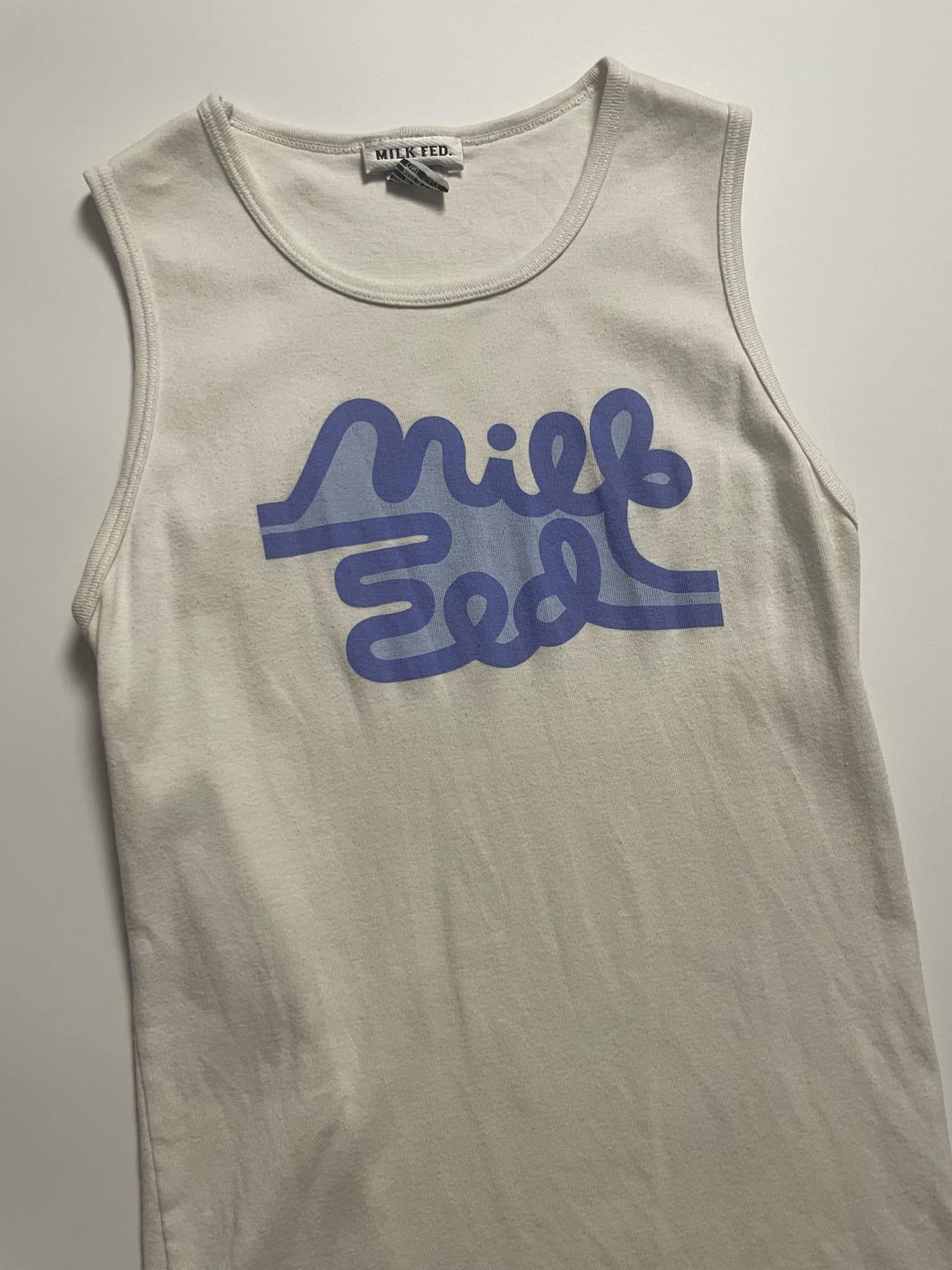 MILKFED × Vintage Vintage Milkfed Sofia Coppola Tank Top Sleeveless Shirt Size XXS / US 00 / IT 34 - 2 Thumbnail