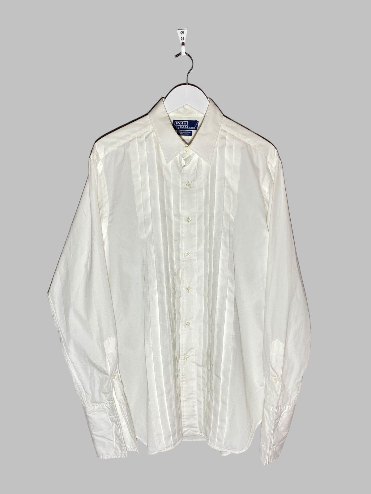 Polo Ralph Lauren Douglas Formal Tuxedo Pleated Shirt