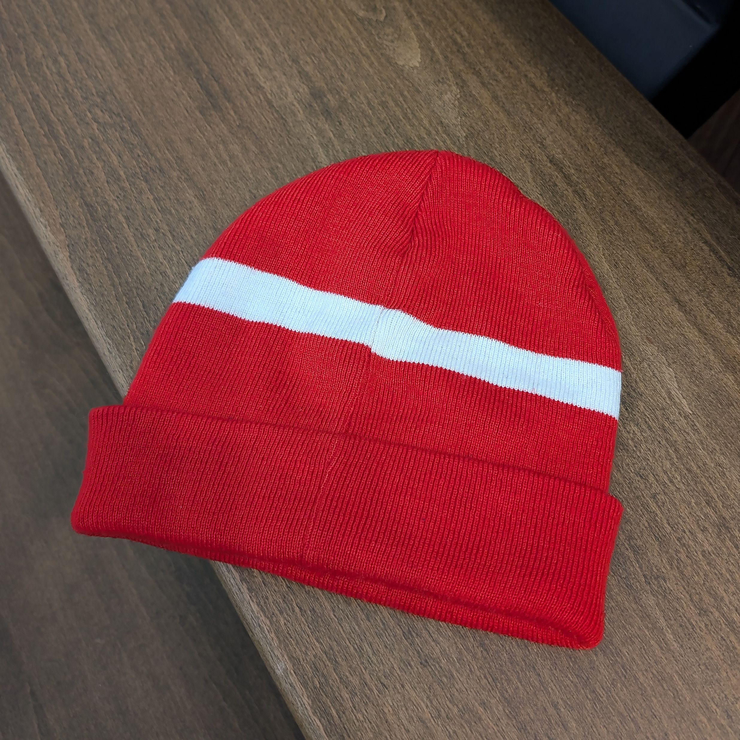 Ferrari Ferrari Scuderia Logo Beanie Red One Size Racing Sports Hat Size ONE SIZE - 9 Thumbnail