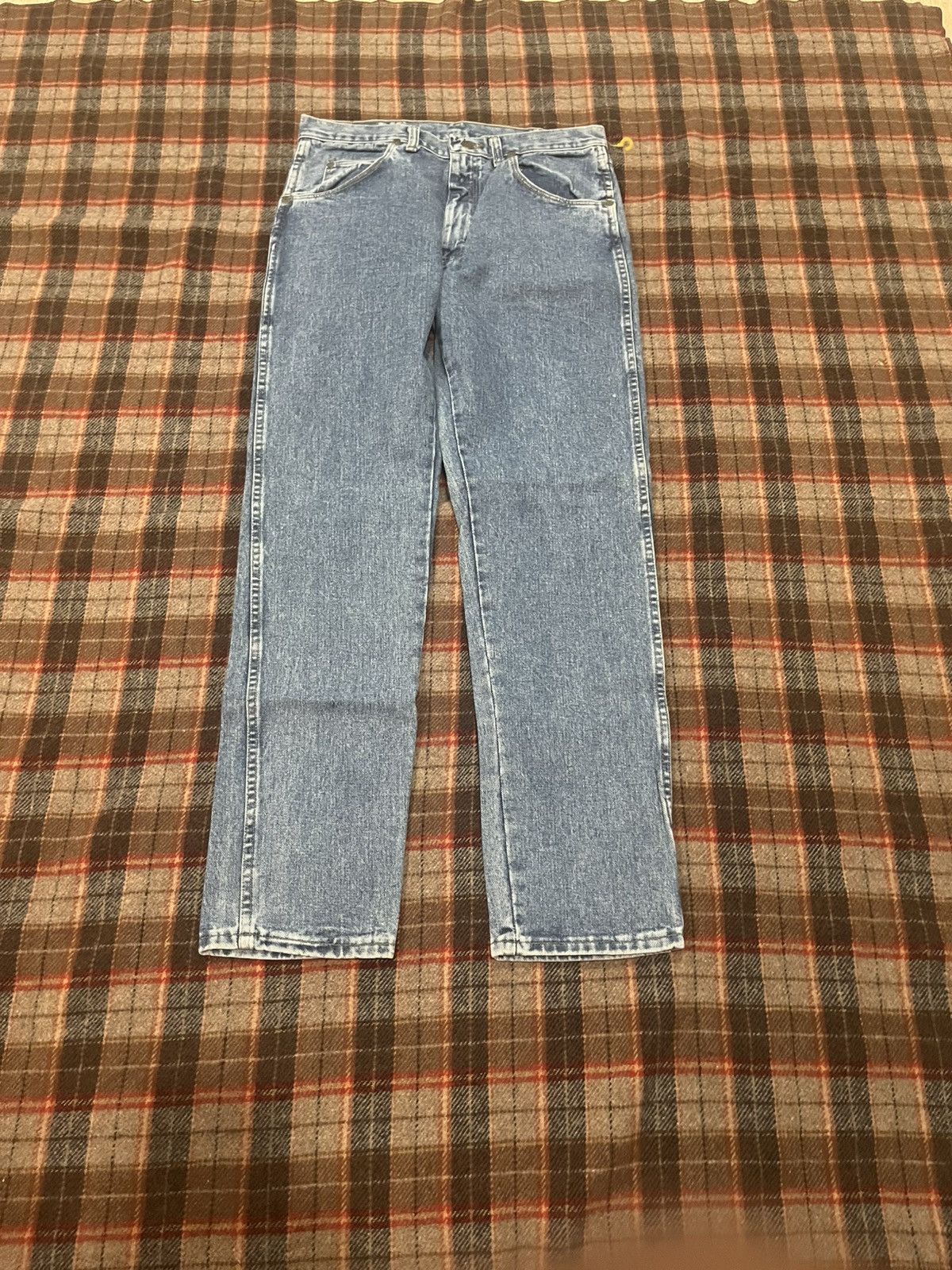 Levi's × Vintage × Wrangler Vintage 90’s made in USA Deadstock Wrangler Relaxed fit jean Size US 33 - 1 Thumbnail