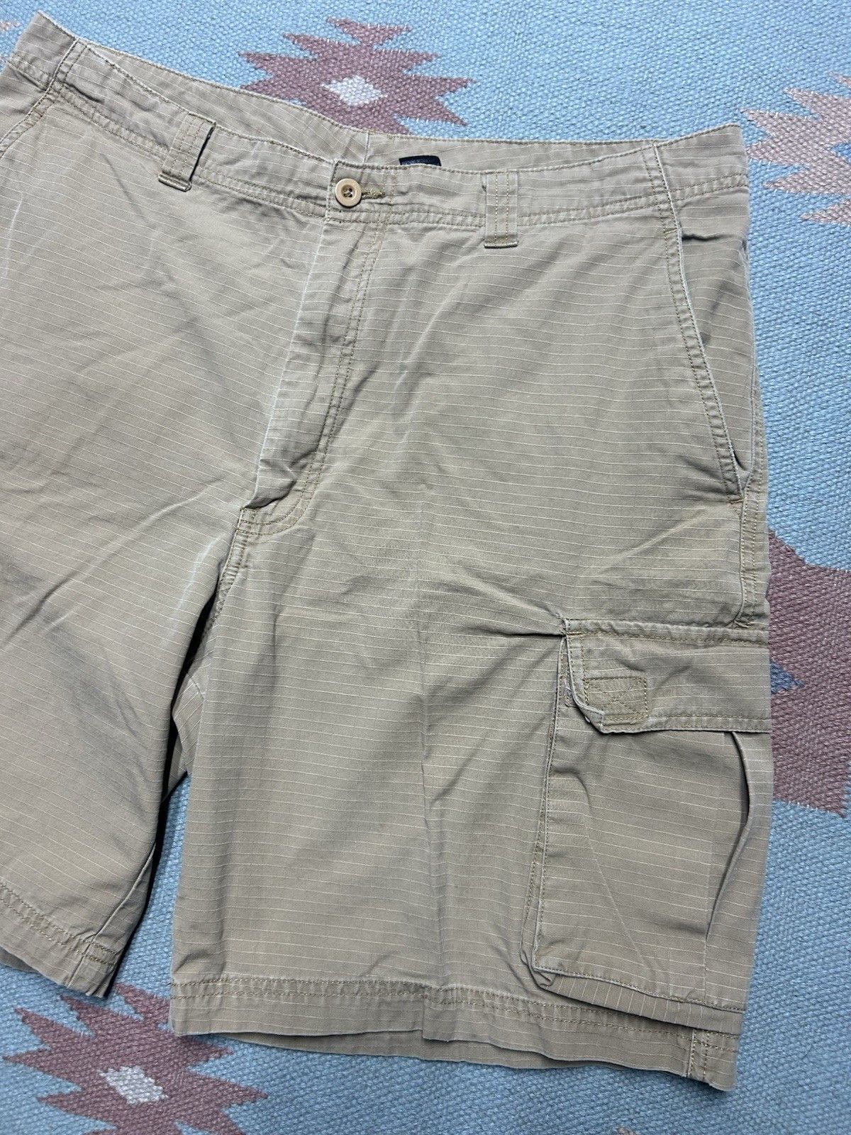 Vintage Emergency Exit lightweight cargo shorts cotton ripstop 36 Size US 36 / EU 52 - 2 Thumbnail