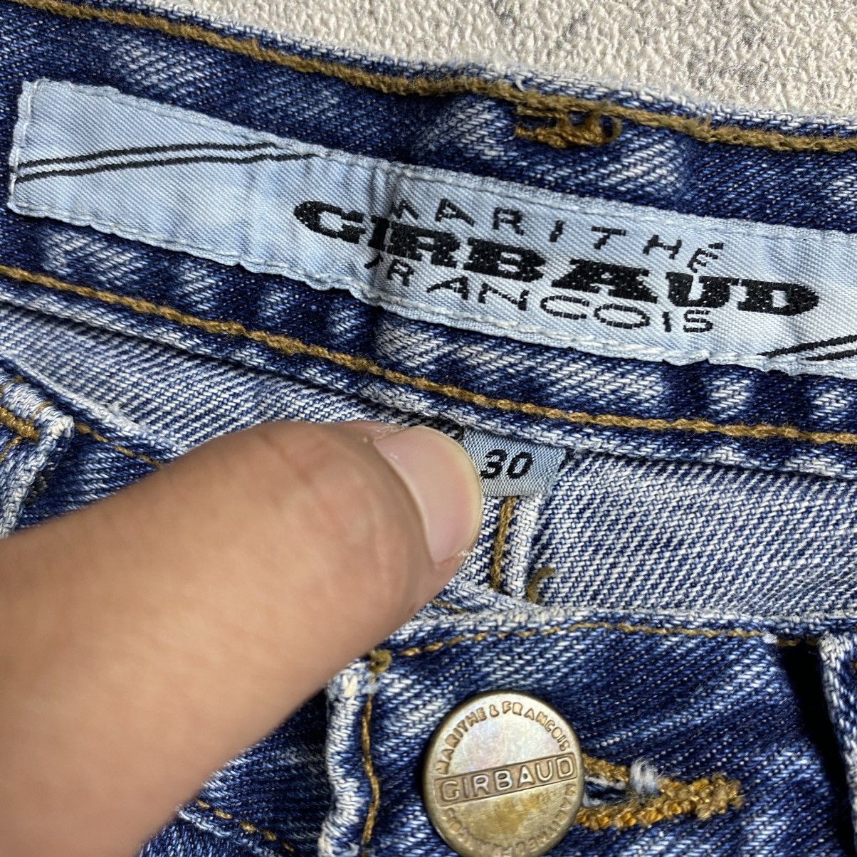 Marithe + Francois Girbaud 90s Marithe Francois Girbaud Baggy Jeans Size US 30 / EU 46 - 5 Thumbnail