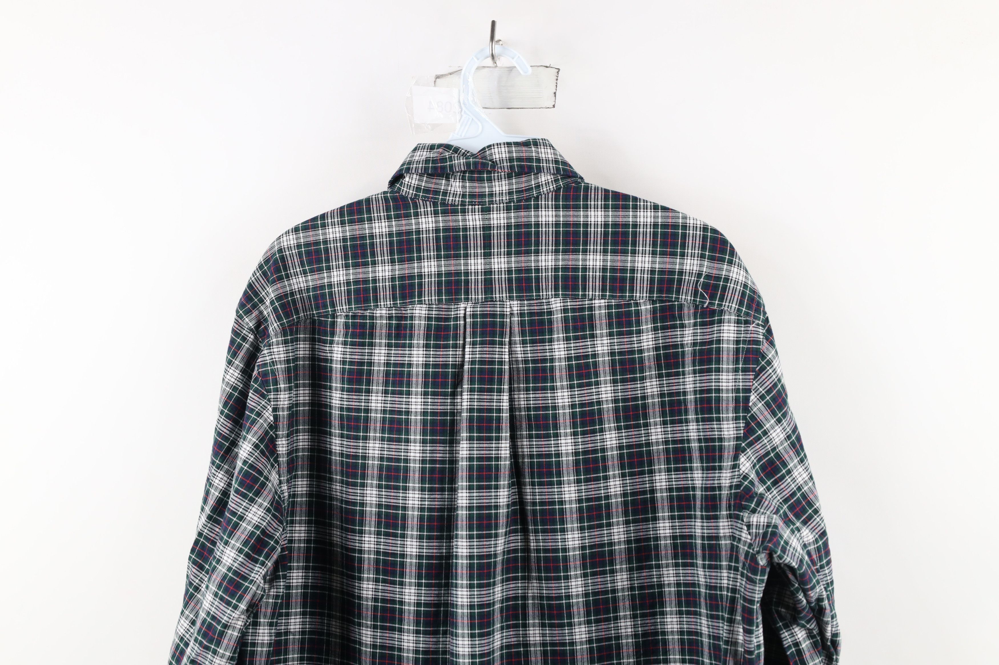Ralph Lauren × Vintage Vintage Ralph Lauren Heavyweight Button Down Shirt Plaid Size US L / EU 52-54 / 3 - 9 Thumbnail