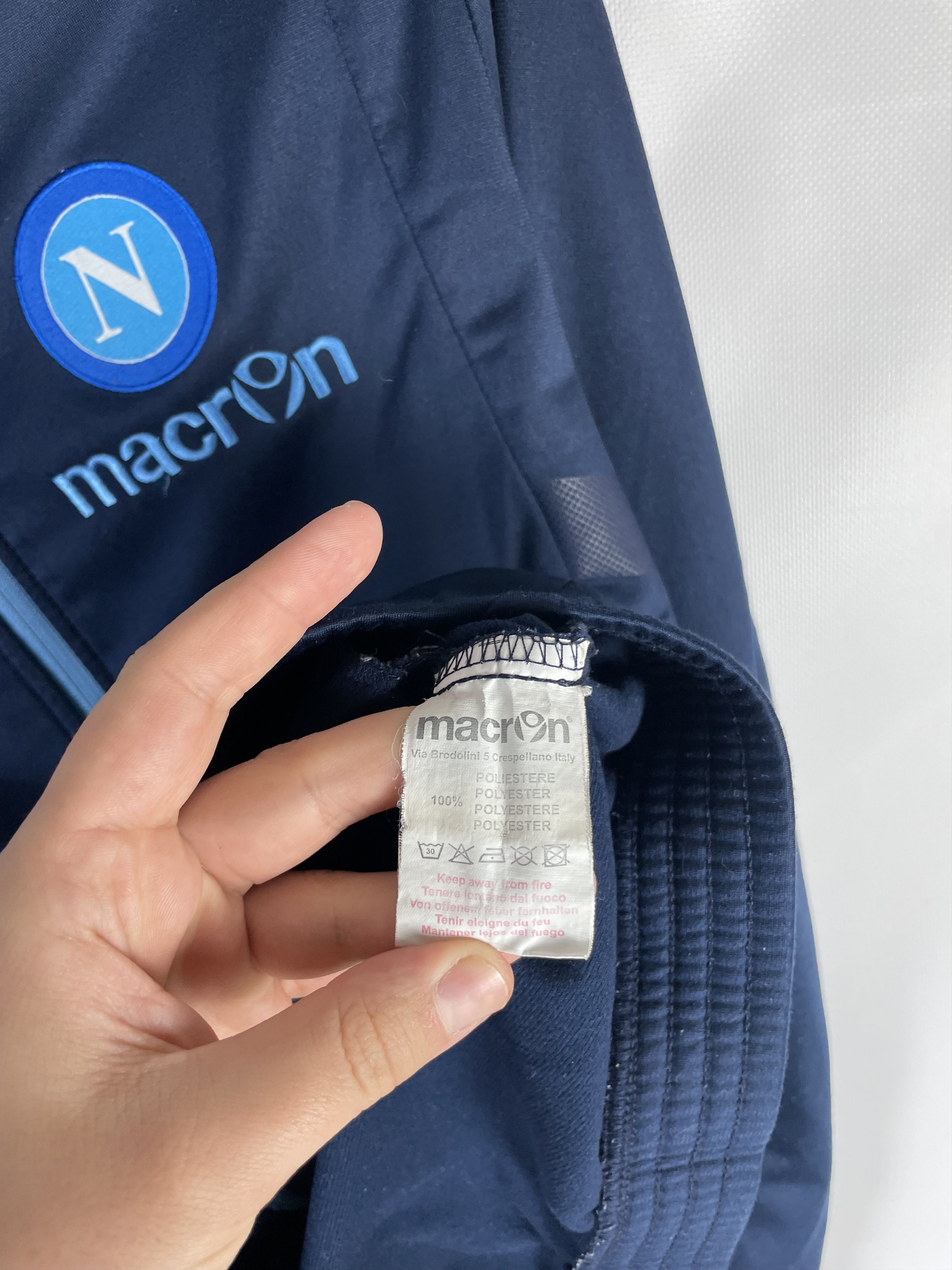 Macron Macron Napoli Vintage Track Jacket Size US M / EU 48-50 / 2 - 7 Thumbnail