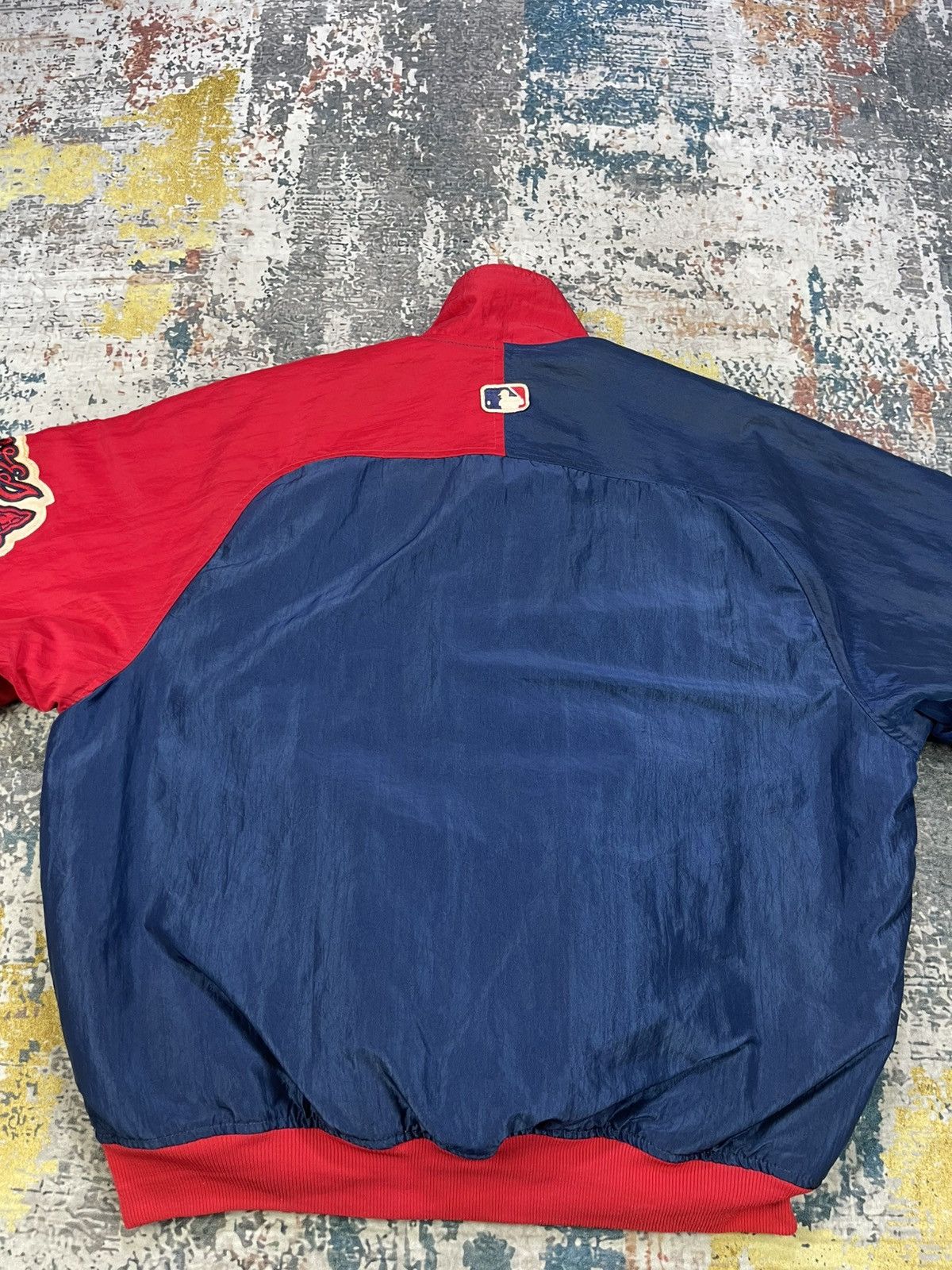 MLB Vtg 90s Atlanta Braves x Starter Diamond Collection Jacket Size US L / EU 52-54 / 3 - 5 Thumbnail