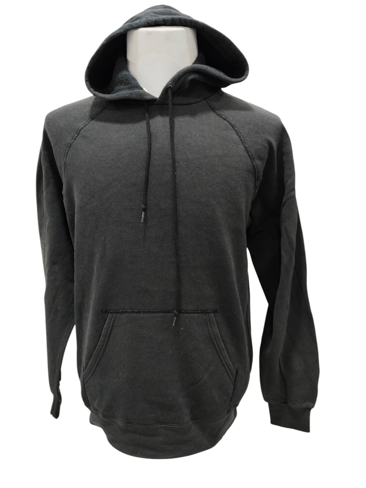 Edwin × Vintage Vintage Faded Plain Edwin Hoodie Sweatshirt Size US L / EU 52-54 / 3 - 1 Thumbnail