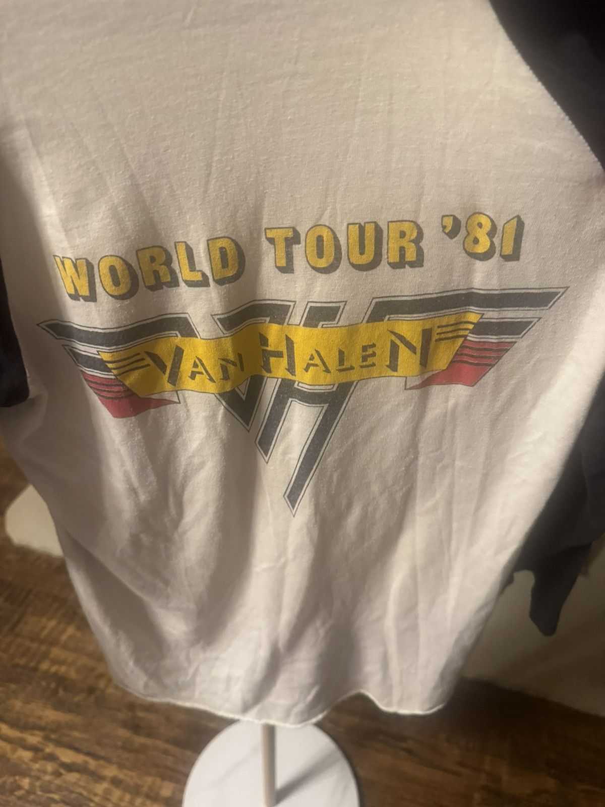 Other Van Halen Worldwide Tour '81 raglan jersey Size US M / EU 48-50 / 2 - 10 Thumbnail