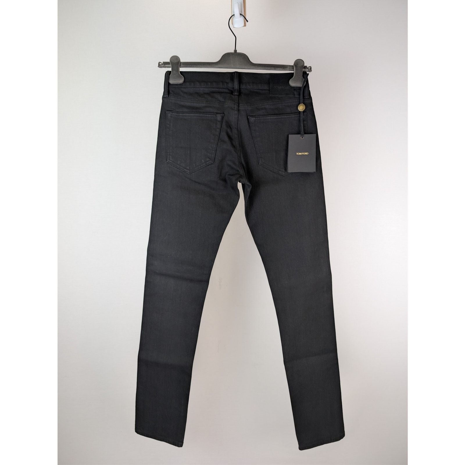 Tom Ford o1rshd1 Slim Denim Jeans in Black Size US 28 / EU 44 - 15 Thumbnail