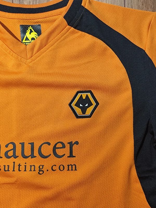 Le Coq Sportif 2008-09 Wolves Le Coq Sportif Home Shirt XL Size US M / EU 48-50 / 2 - 4 Thumbnail